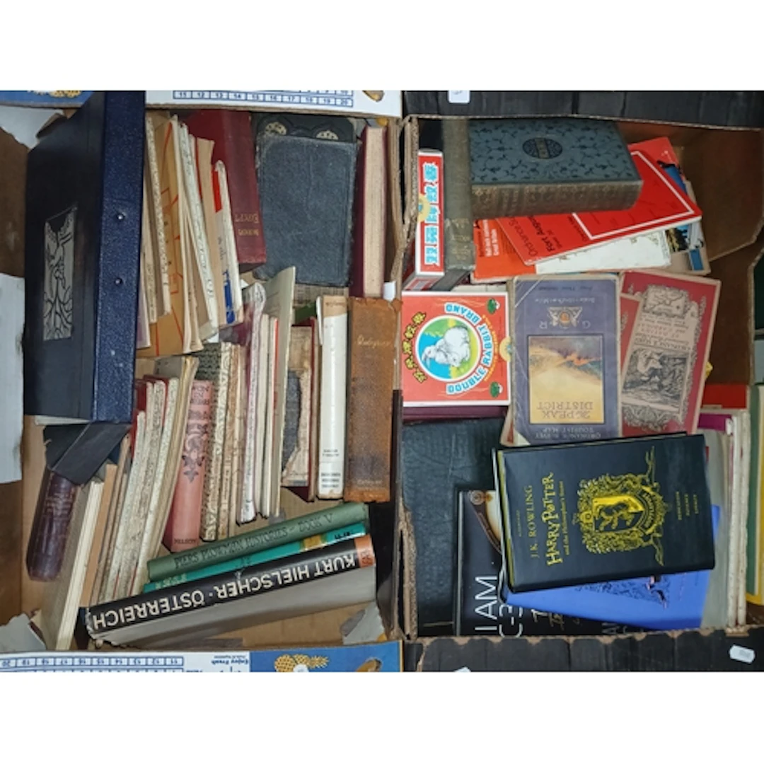 Two boxes of maps, ephemera and photographs relating to Fran...