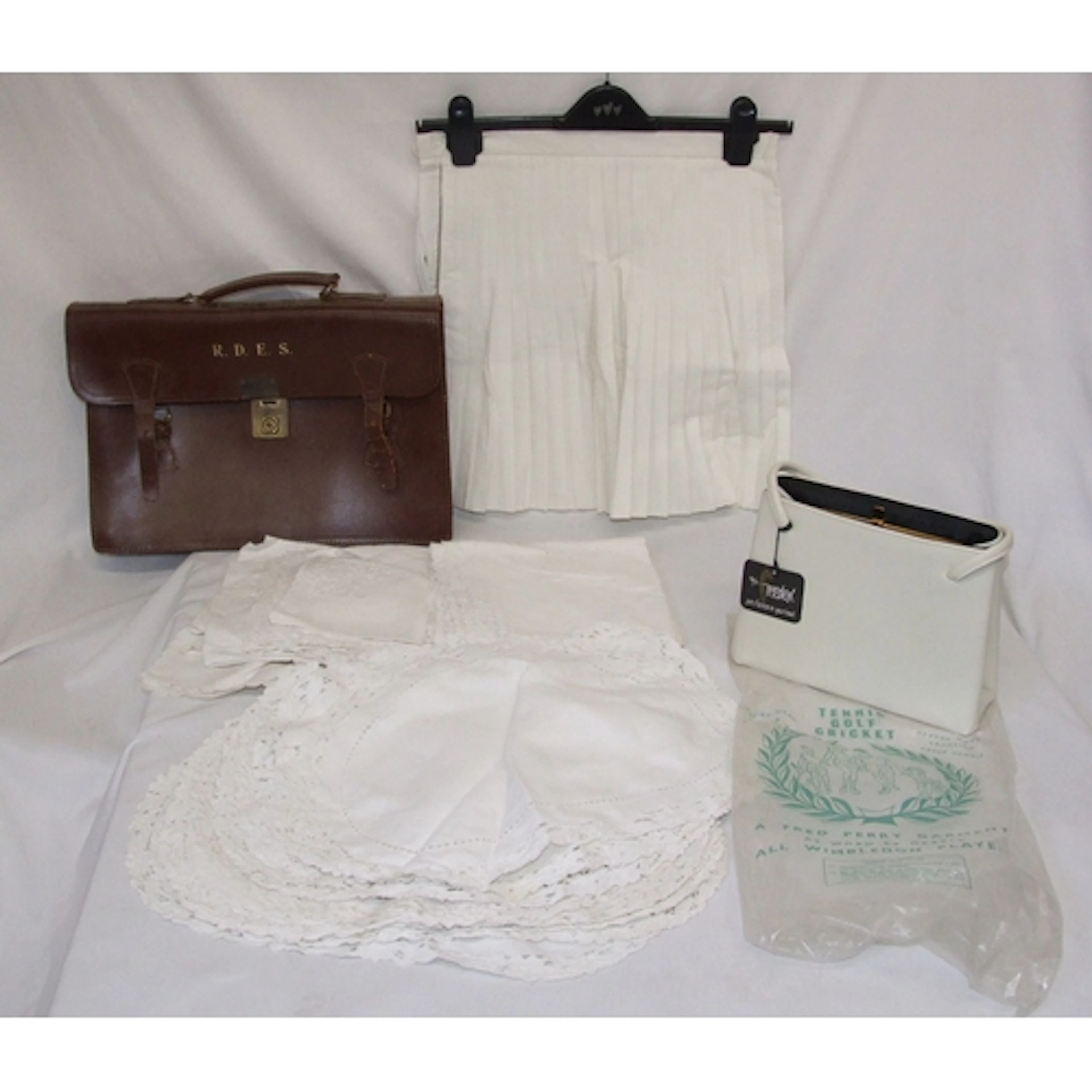 Vintage Fred Perry Tennis Skirt waist 30", Freedex vintage h...