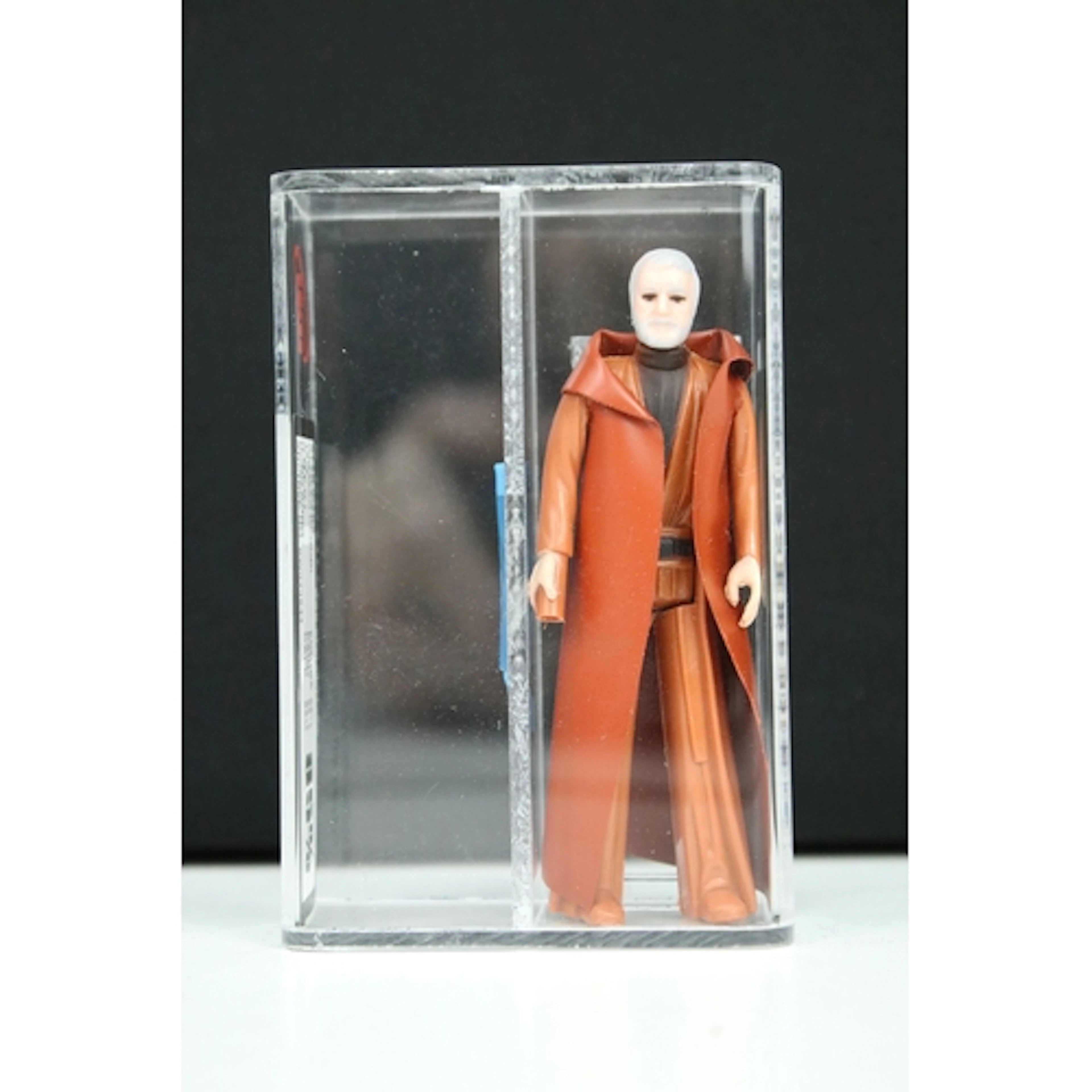 Star Wars - UKG graded cased Obi Wan Kenobi figure with acce...