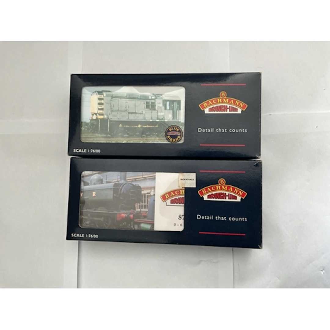 Two Boxed Bachmann Branch-line 00 Gauge Locomotives. One 875...