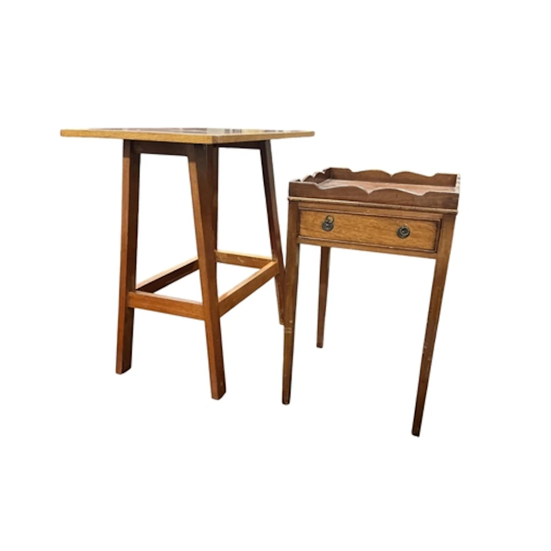 A Scandinavian style teak occasional table, width 61cm, dept...