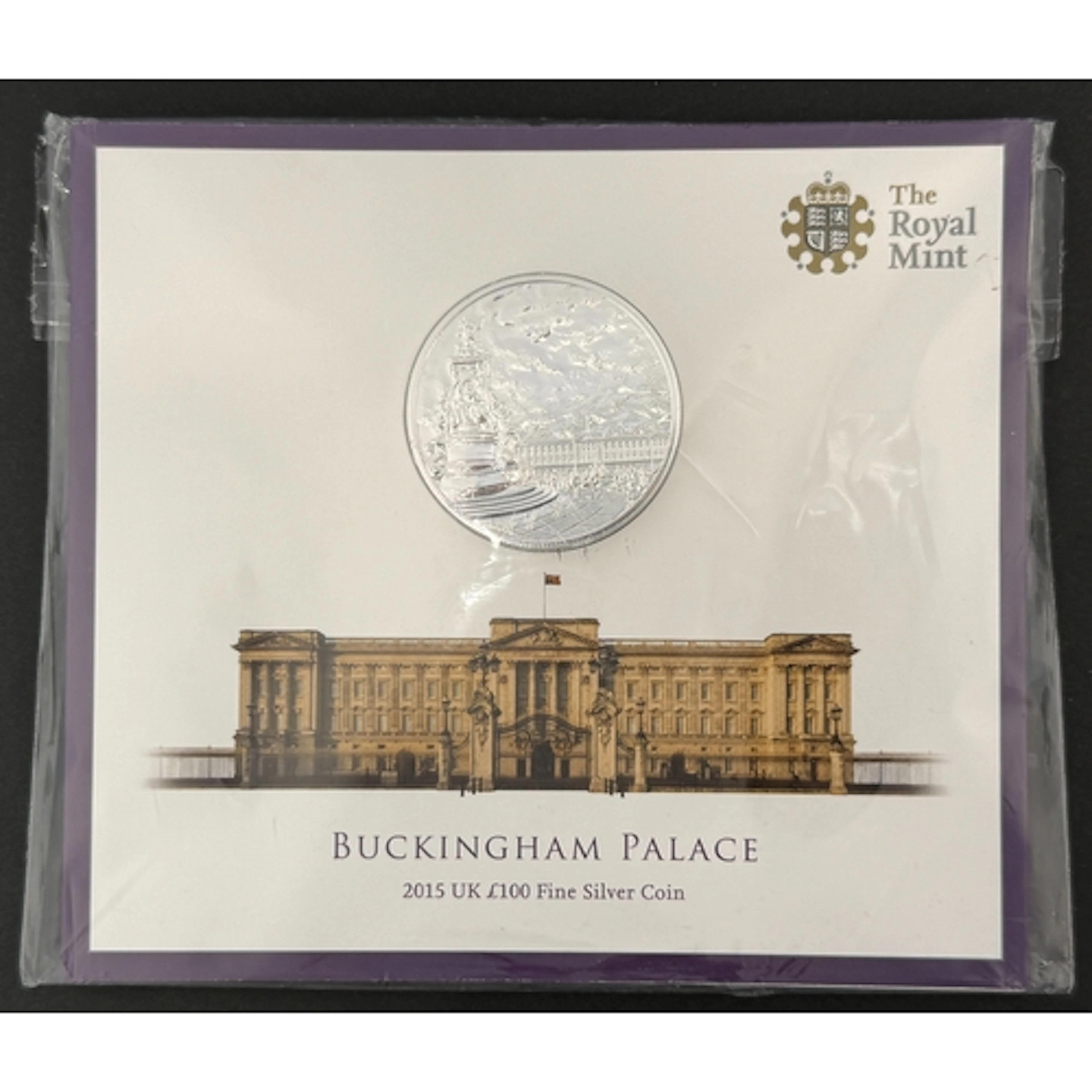 UK 2015 Buckingham Palace £100 Brilliant Uncirculated Fine S...