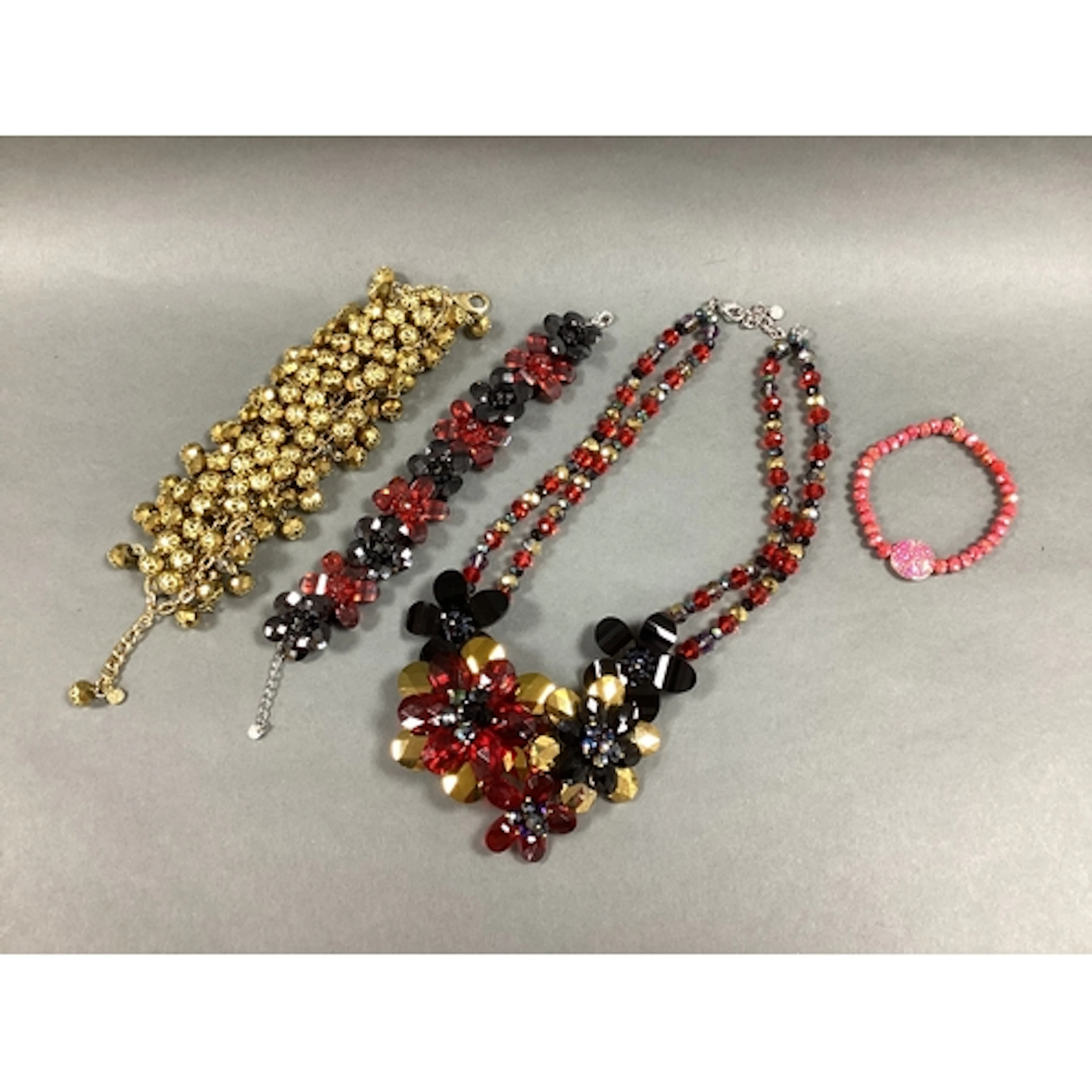Butler & Wilson; A Small Collection of Assorted Bracelets, t...