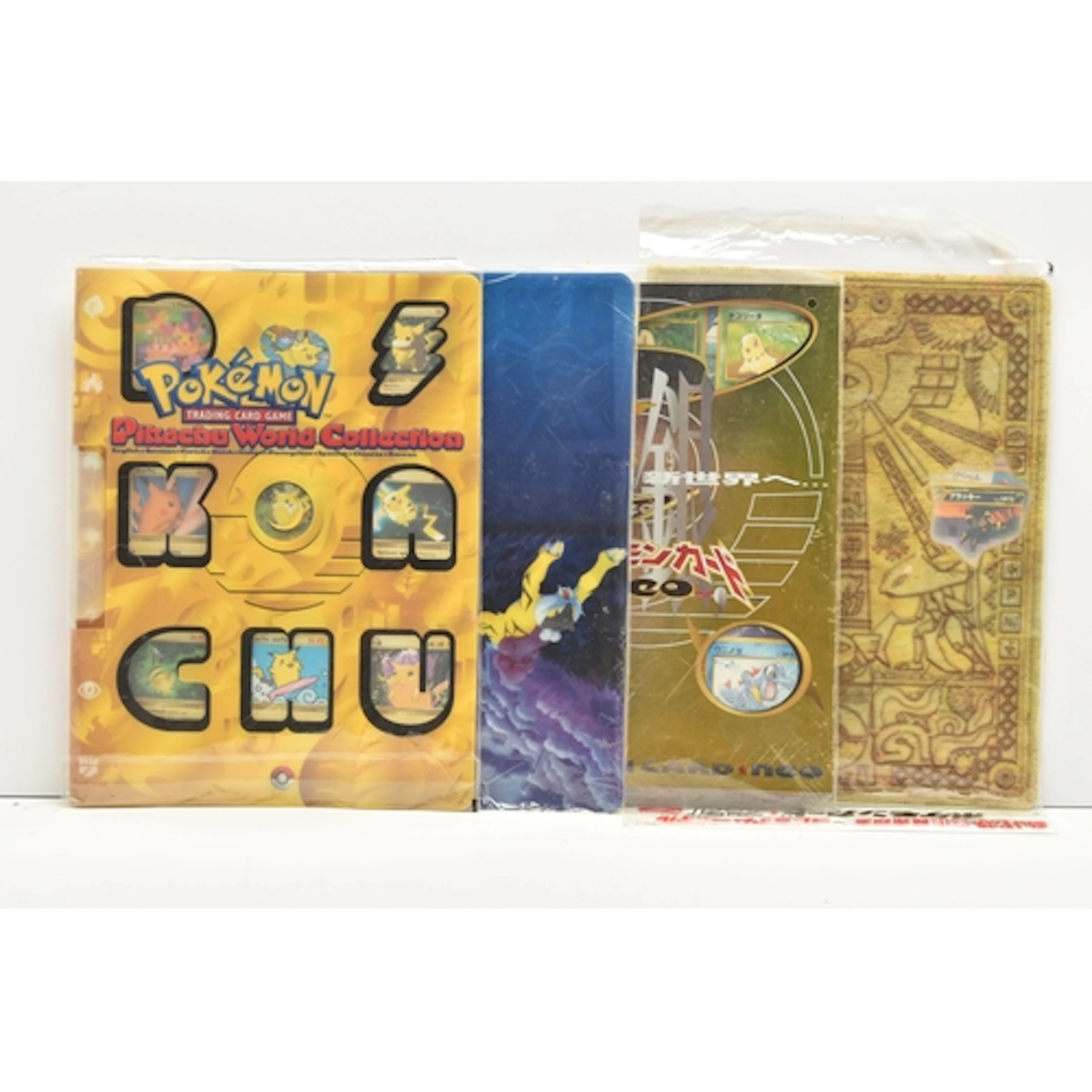 POKEMON NEO PREMIUM FILES AND WORLD PIKACHU COLLECTION, all ...