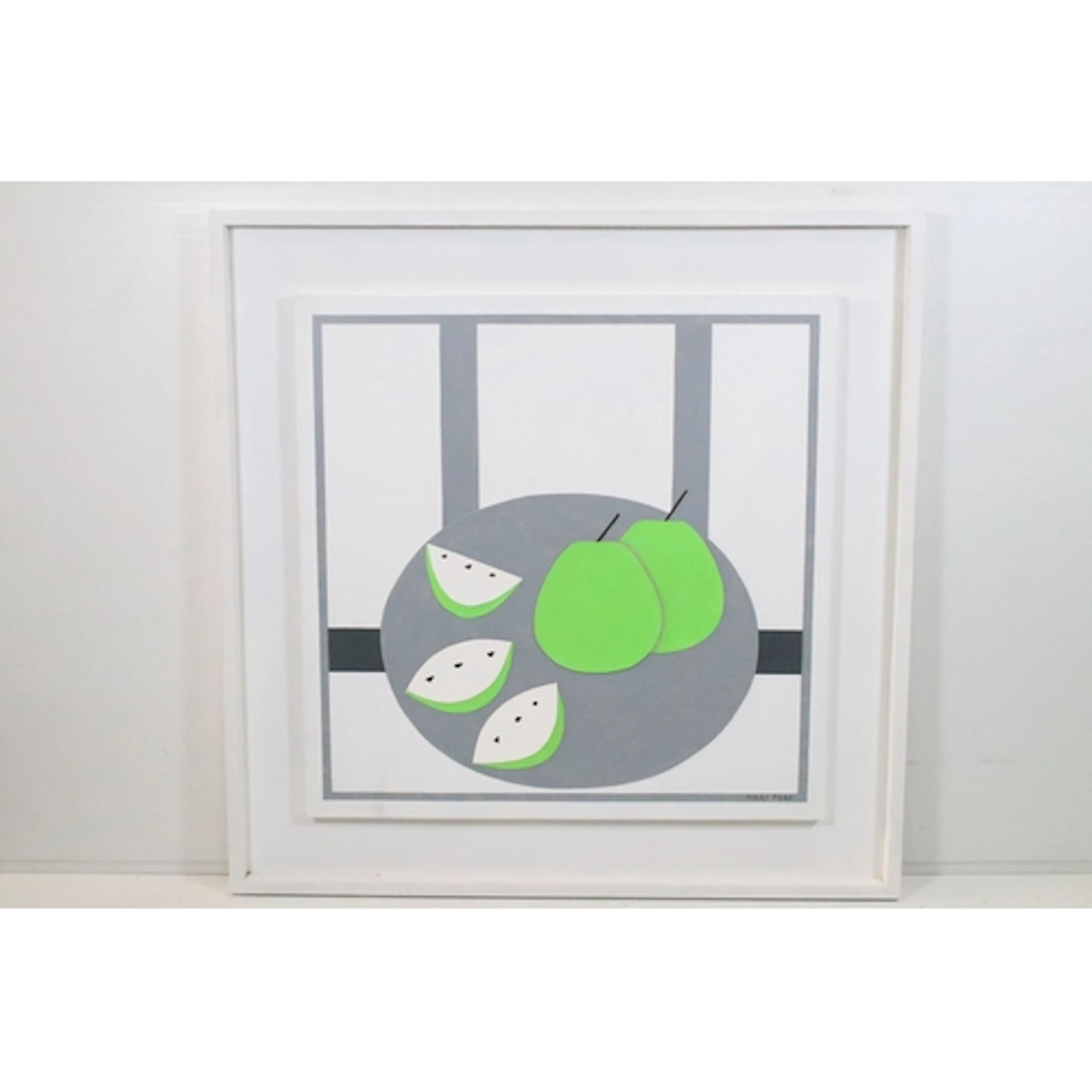 Mary Ford (British, 20th century), 'Green Apples', collage, ...