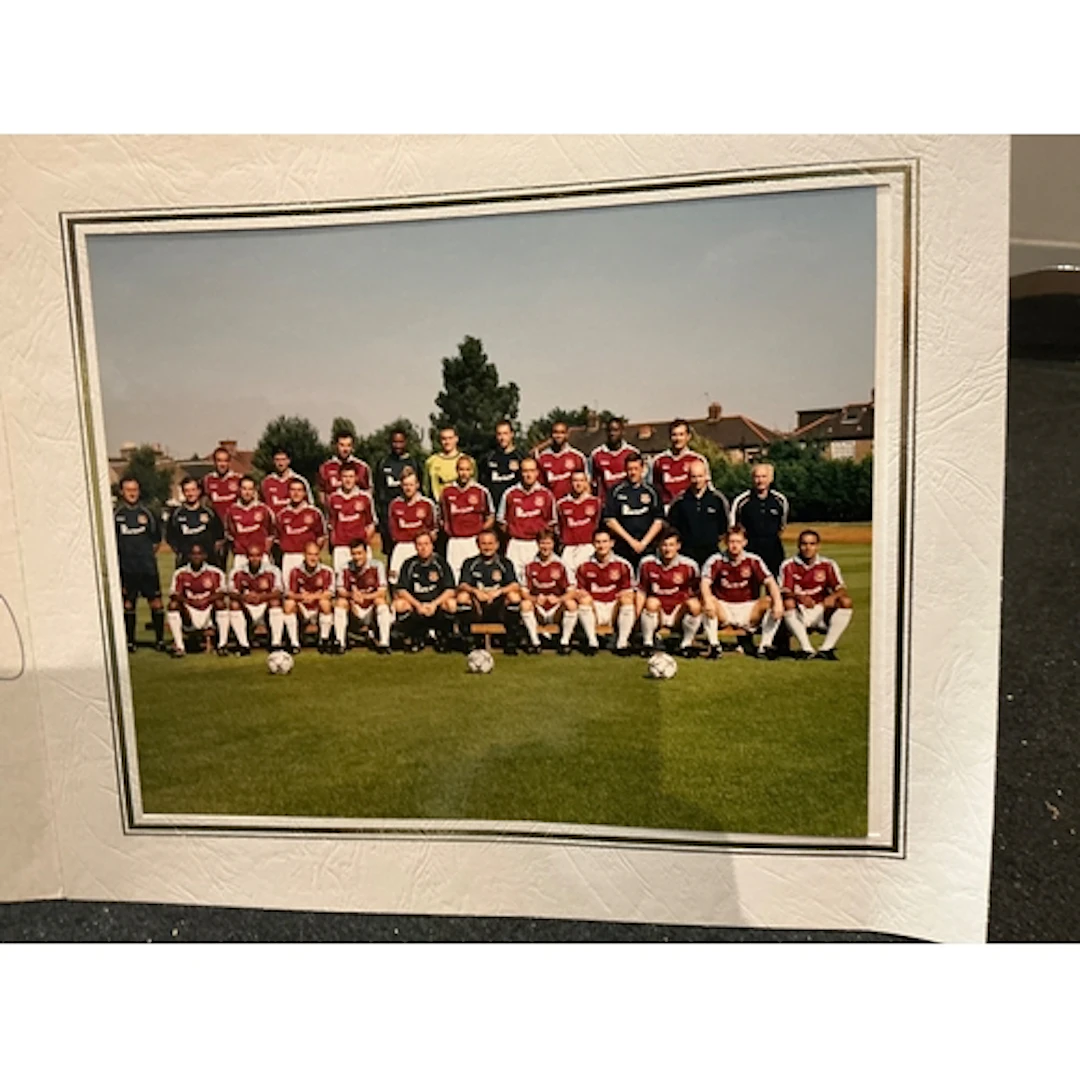 West Ham Signed Football Memorabilia: Includes a large team ...