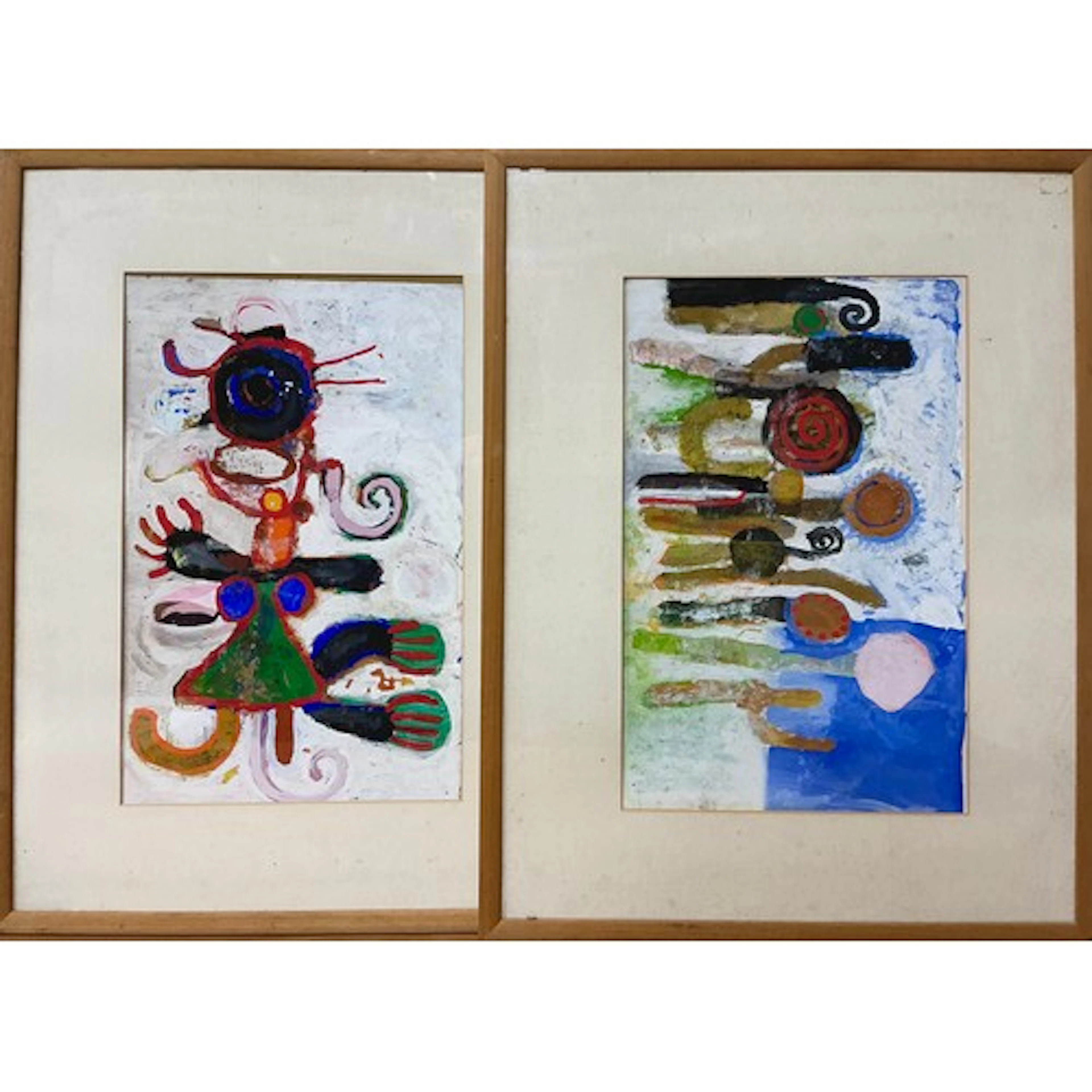 Kley (Modern school / outsider art) Biomorphic Forms, abstr...