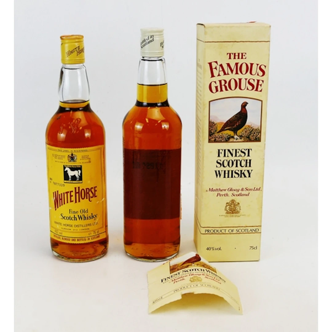 The Famous grouse finest scotch whisky 75 cl (boxed) and a b...