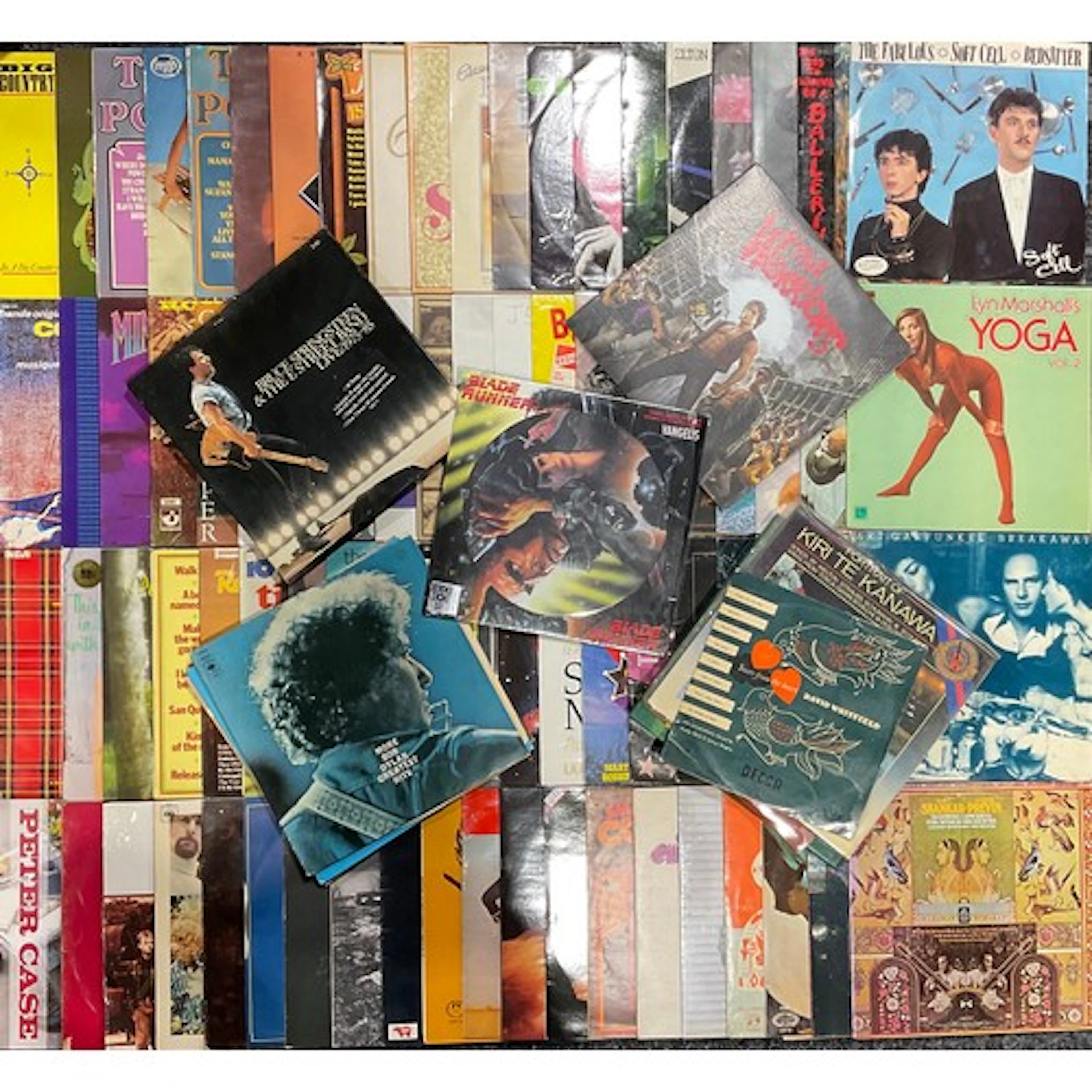 Vinyl Records – LP’s and 12” 45rpm Singles – including Vario...