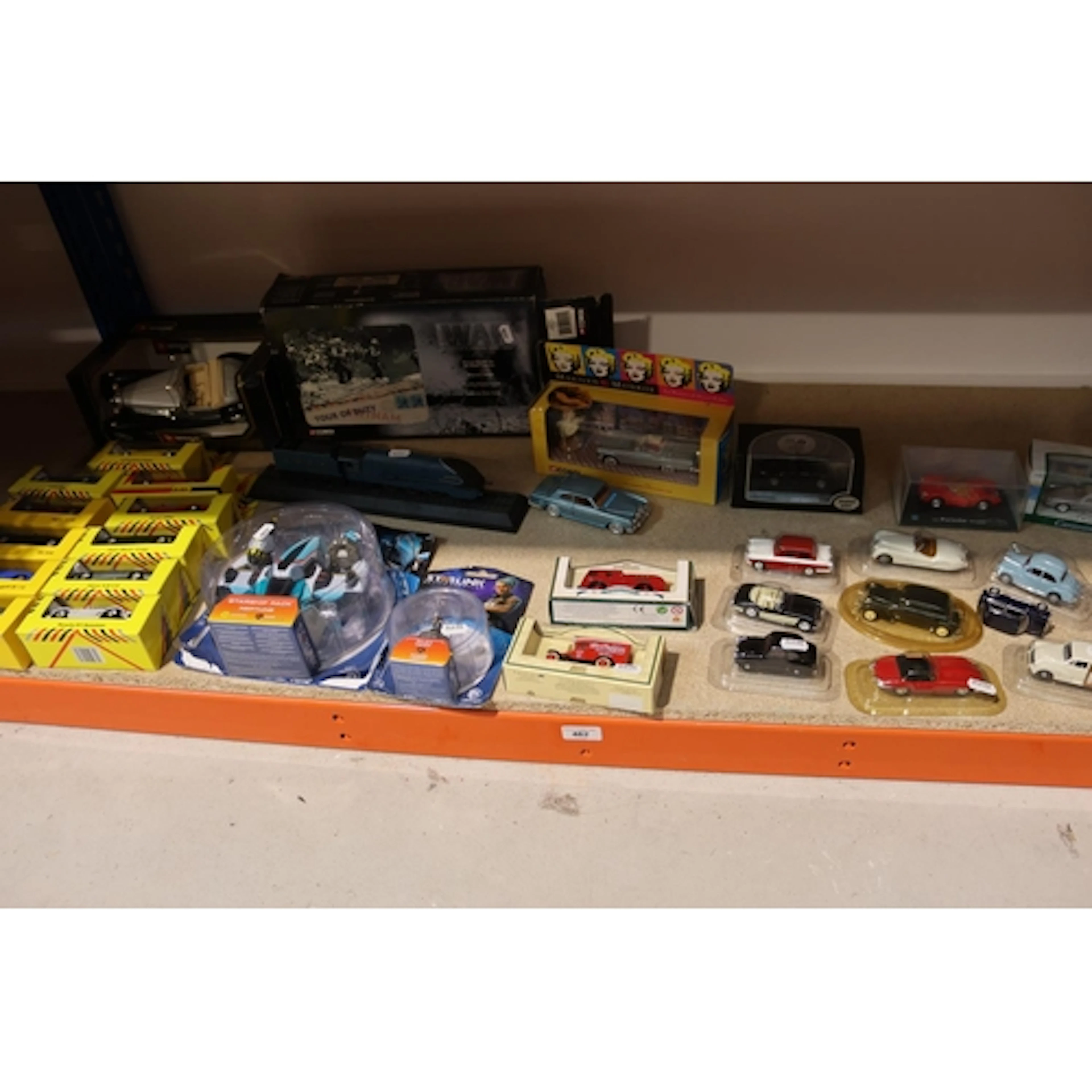 Diecast vehicle models to include Corgi, Burago, Corgi Maril...