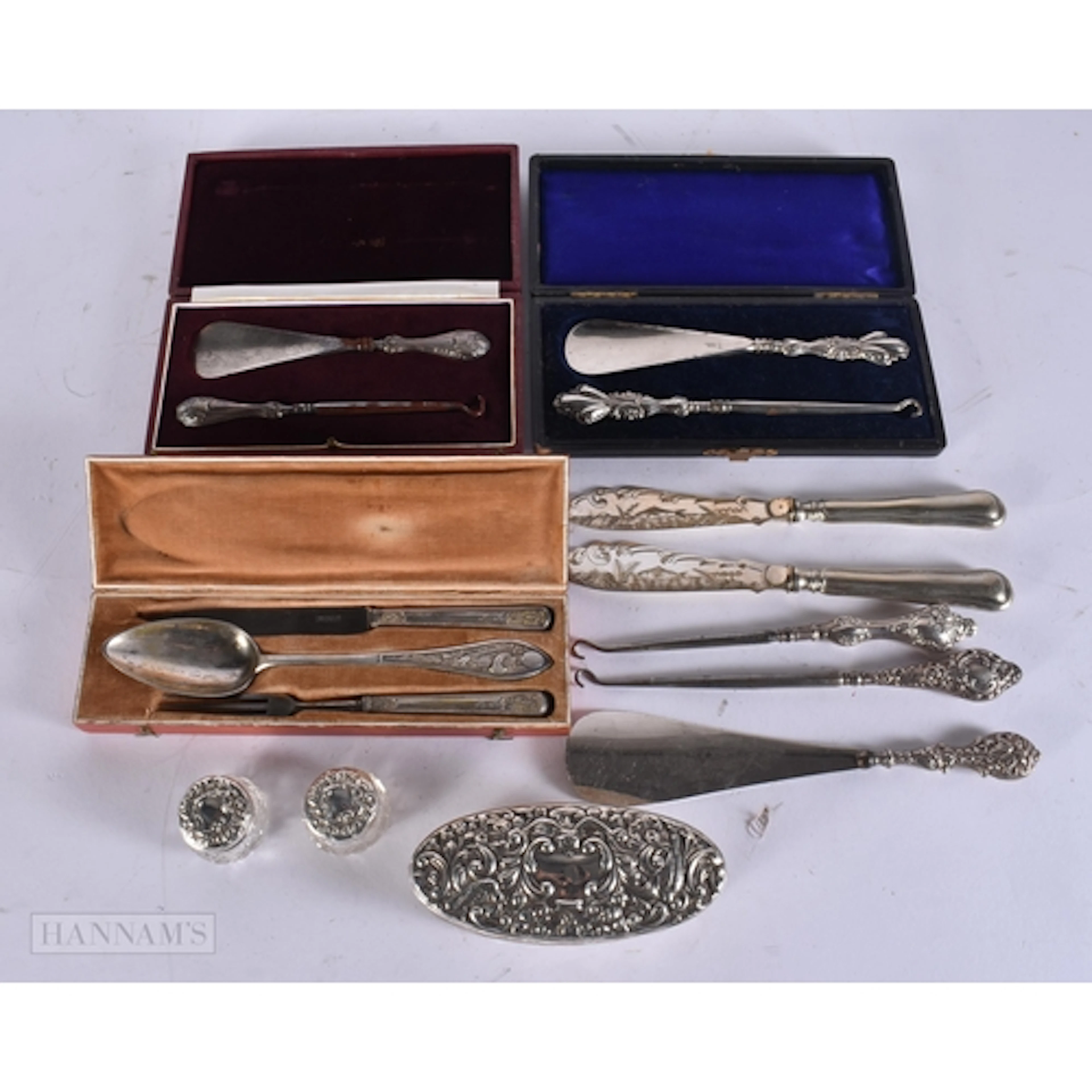 ASSORTED SILVERWARE. (qty)