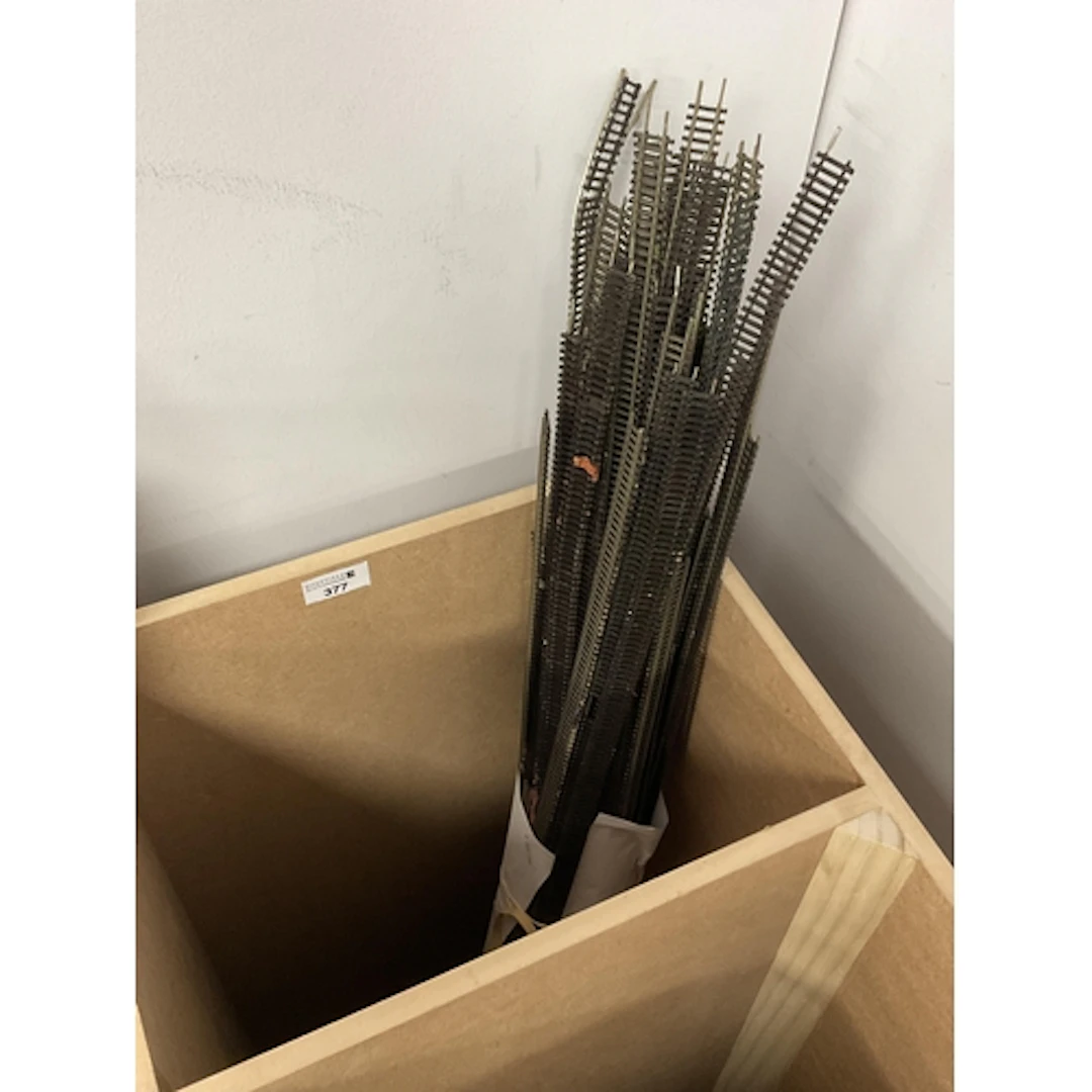 A quantity of N gauge flexi-track by Peco and others, length...