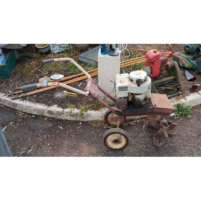 Briggs & Stratton petrol-powered rotary cultivator, the ...