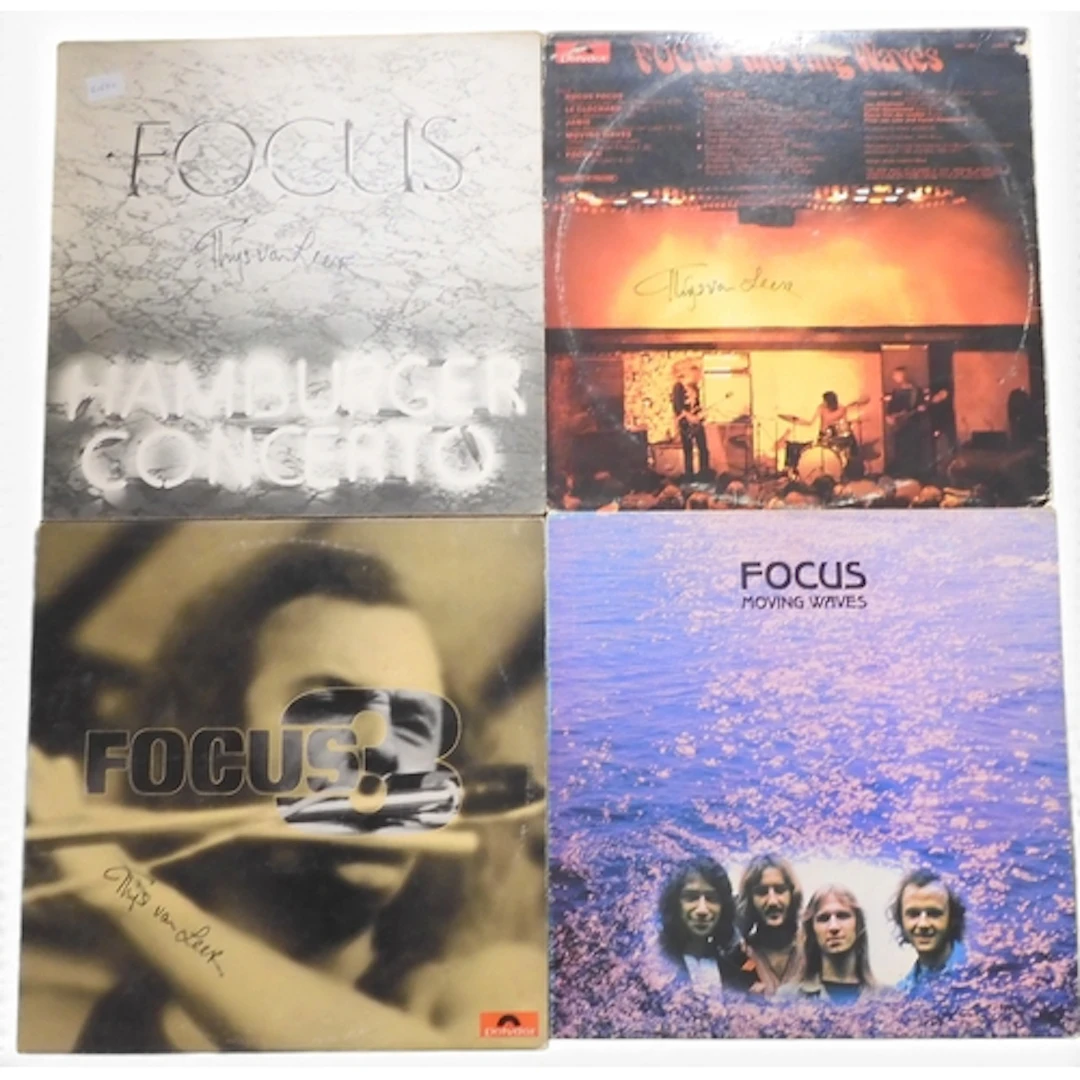 FOCUS - Signed Vinyl LP Records by Thijs van Leer, frontman ...