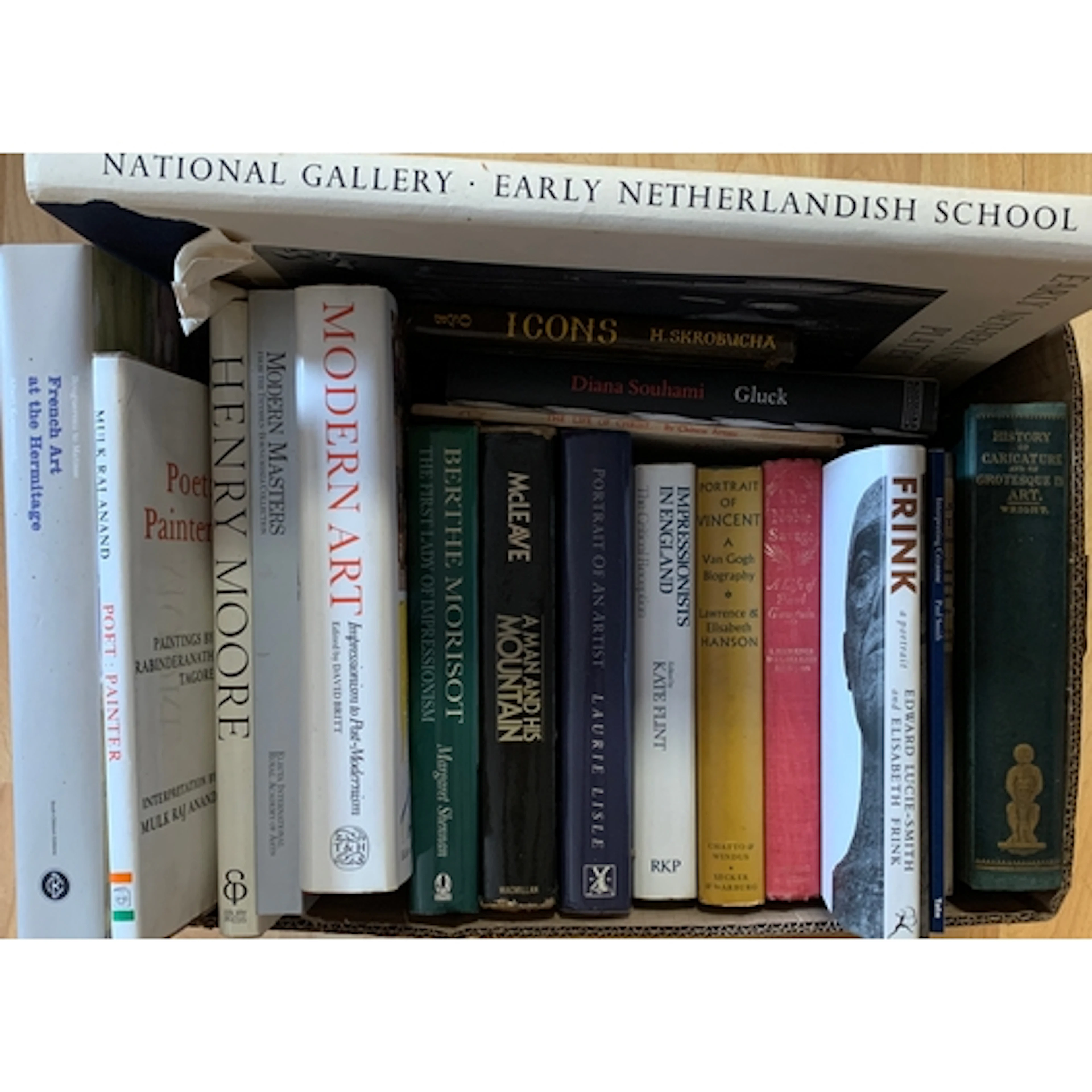 BOOKS, ART. A miscellany including books discussing individu...