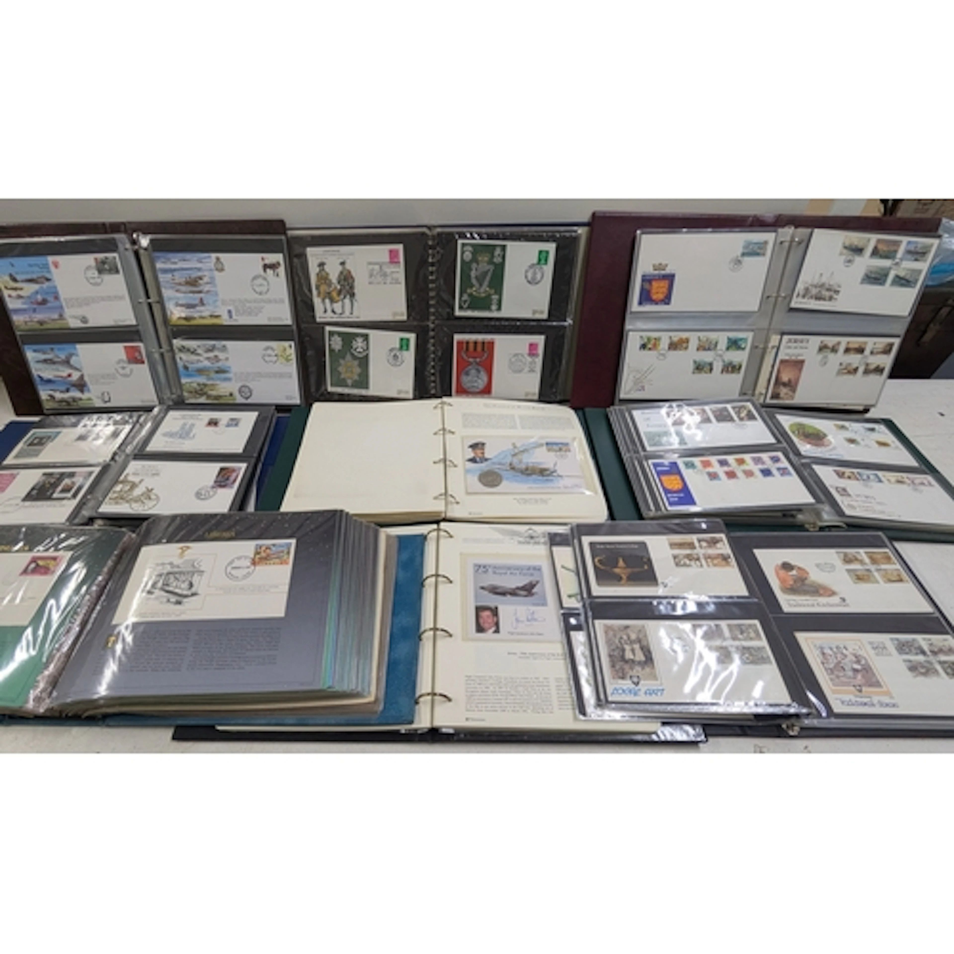 A collection of first day covers from around the world to in...