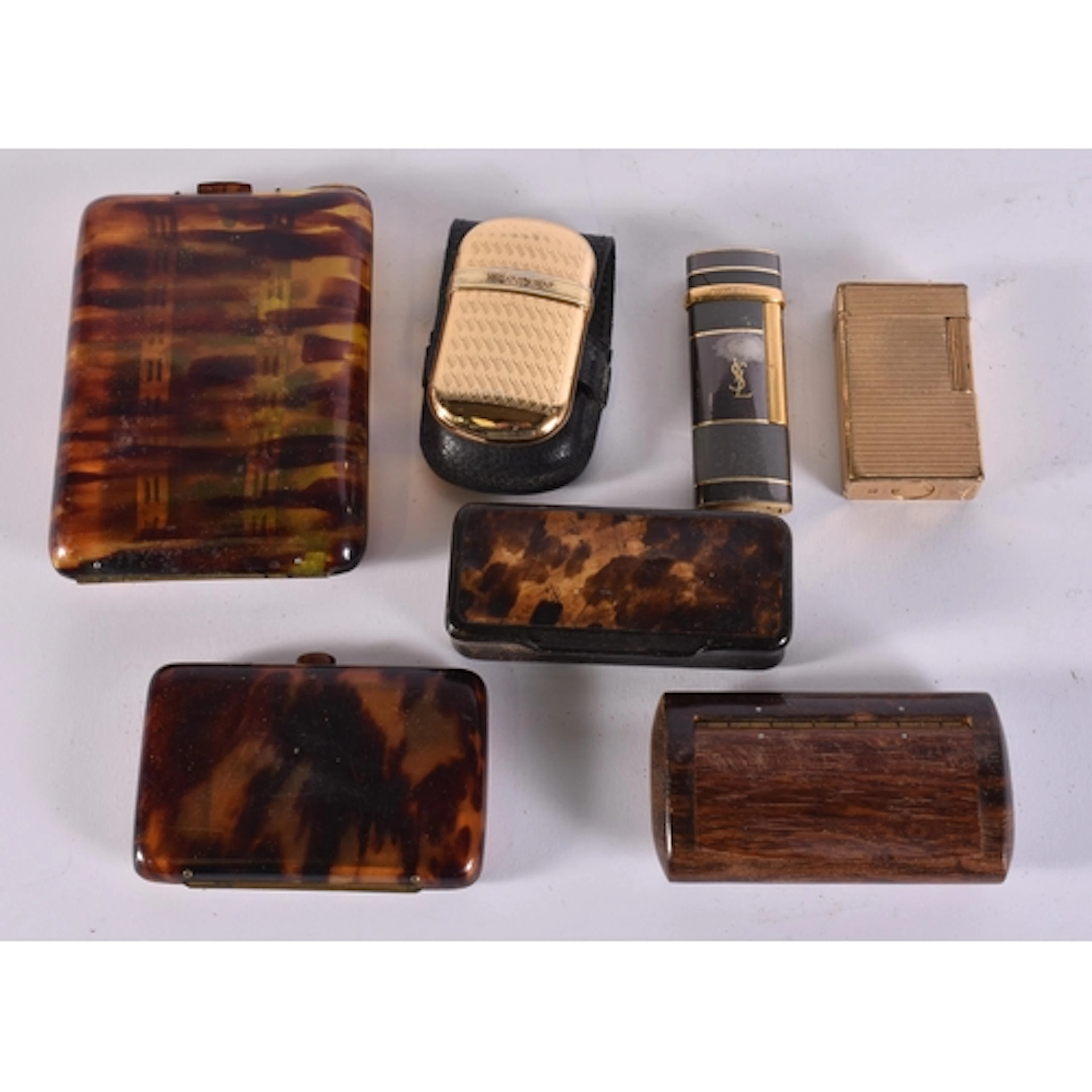 YVES SAINT LAURENT, ST DUPONT LIGHTERS etc. (qty)