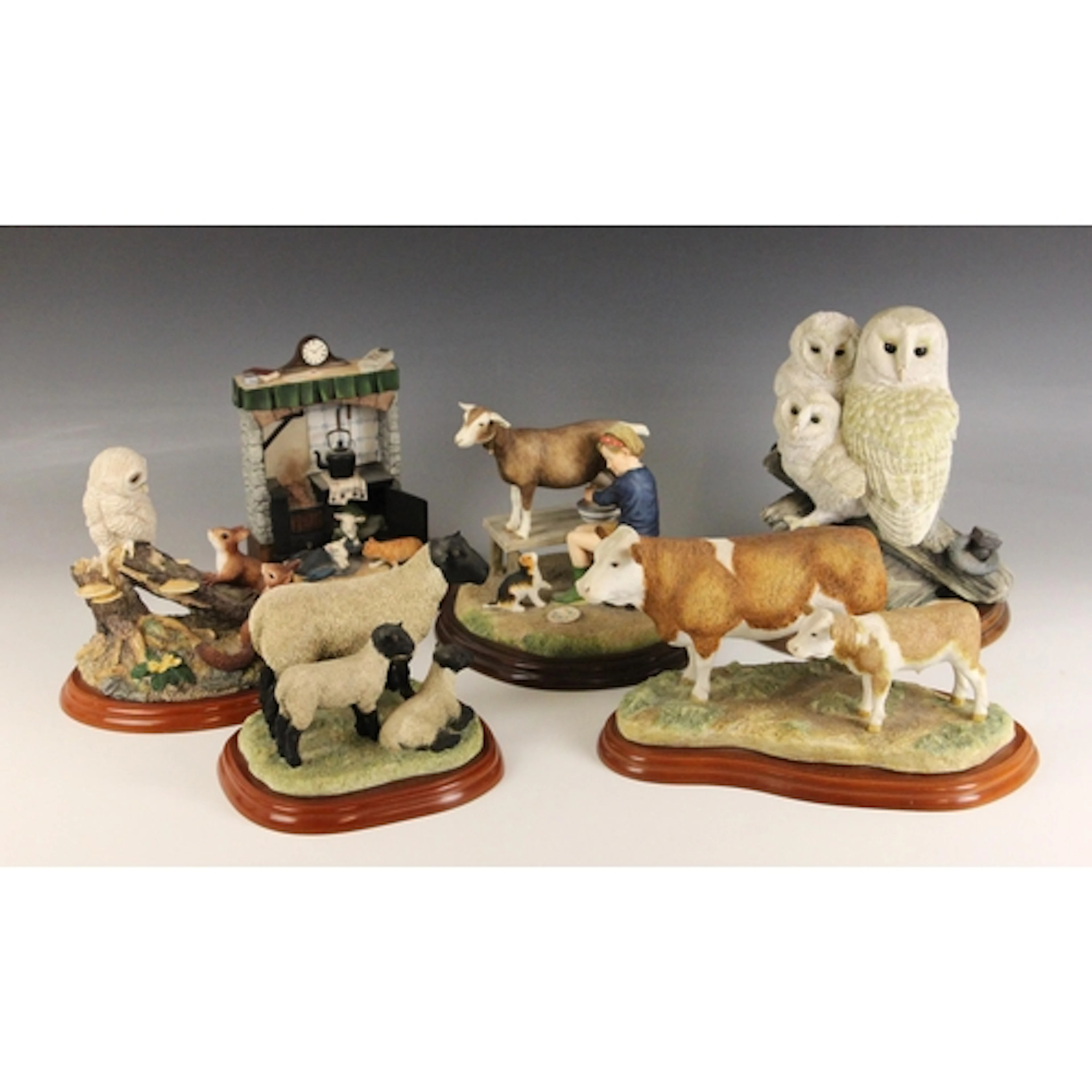 A collection of Border Fine Arts groups, to include; Cattle ...