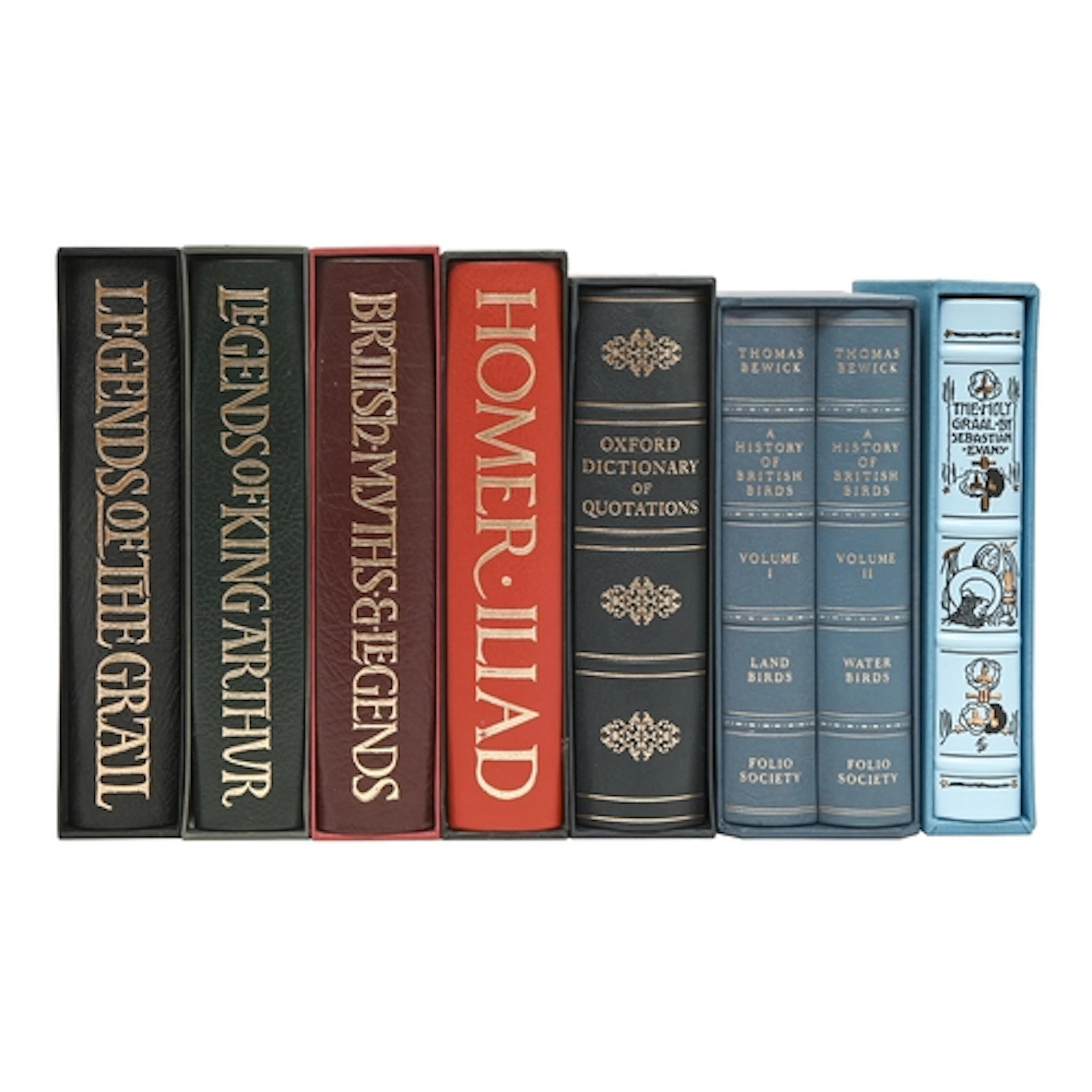 Folio Society. Homer's Iliad, 1996, original leather over pi...