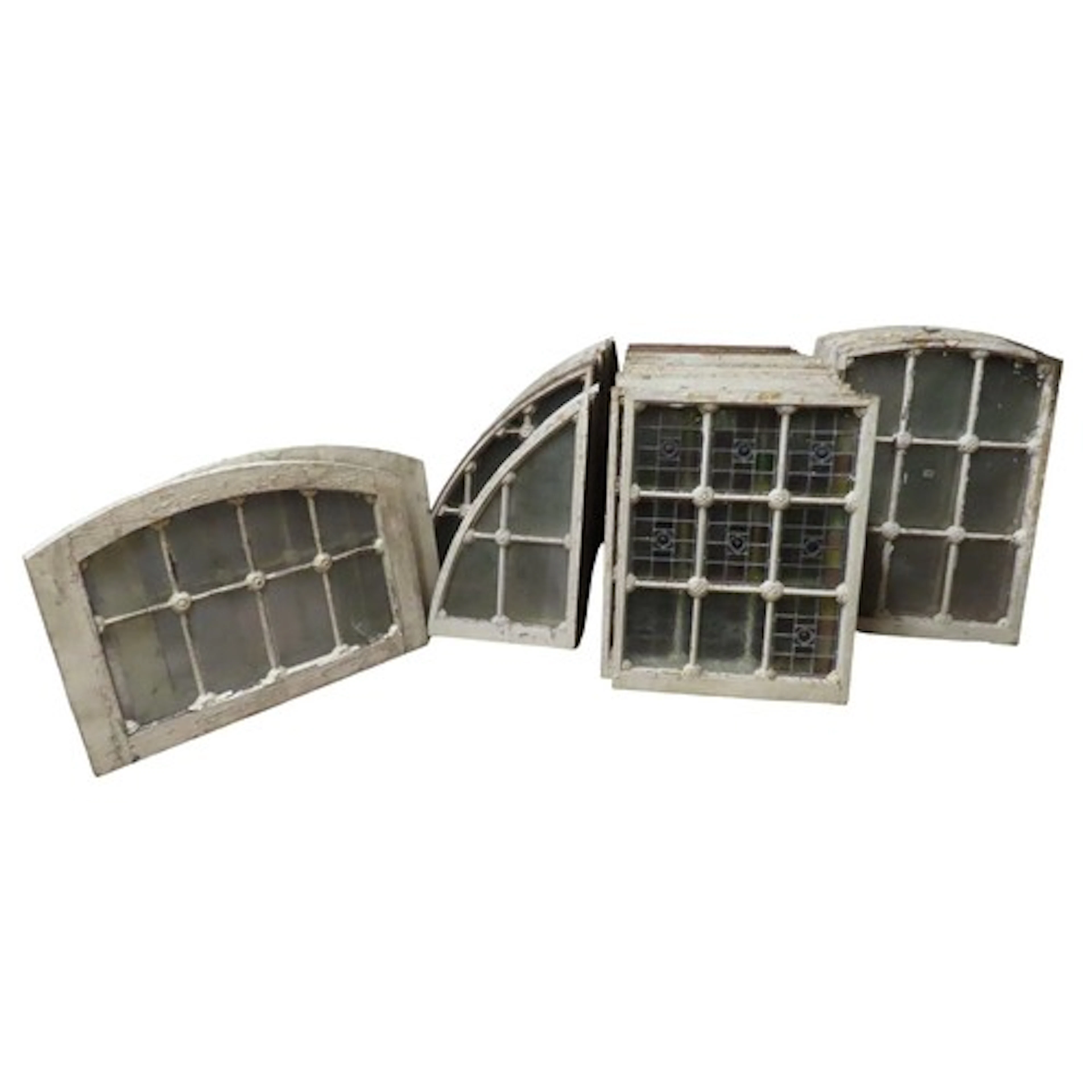 Fourty six reclaimed Victorian conservatory casement windows...