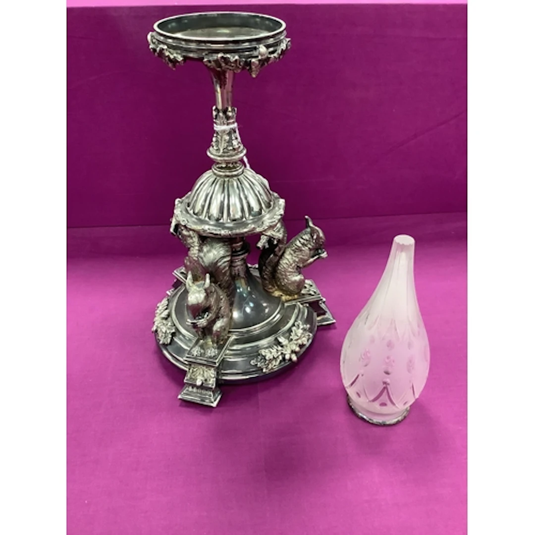 A Decorative Thomas Bradbury & Sons Victorian Plated Centrep...