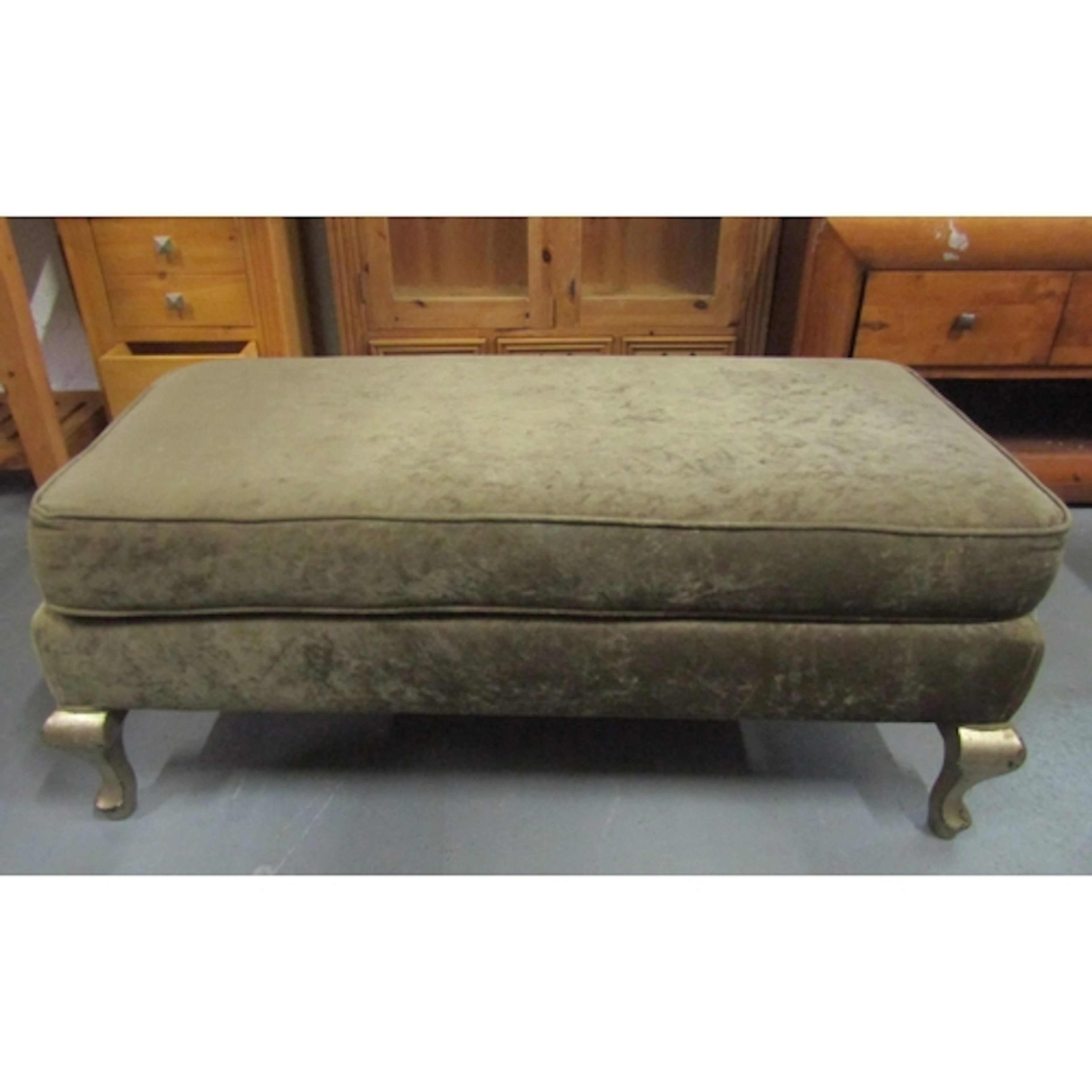Designer Modern Stool Approximately 4ft 6 Inches Wide Queen ...