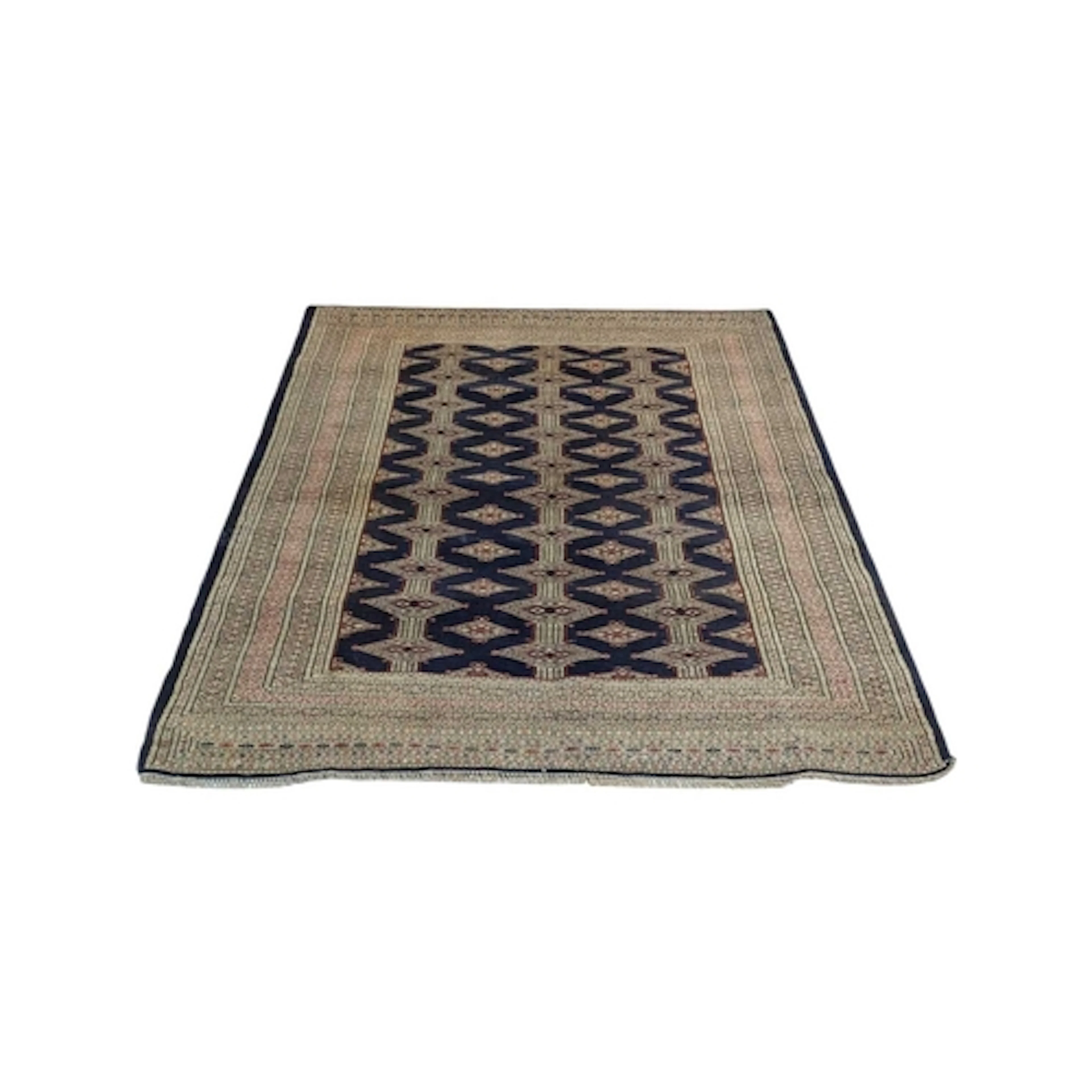 A vintage 20th century north east persian turkoman caret flo...