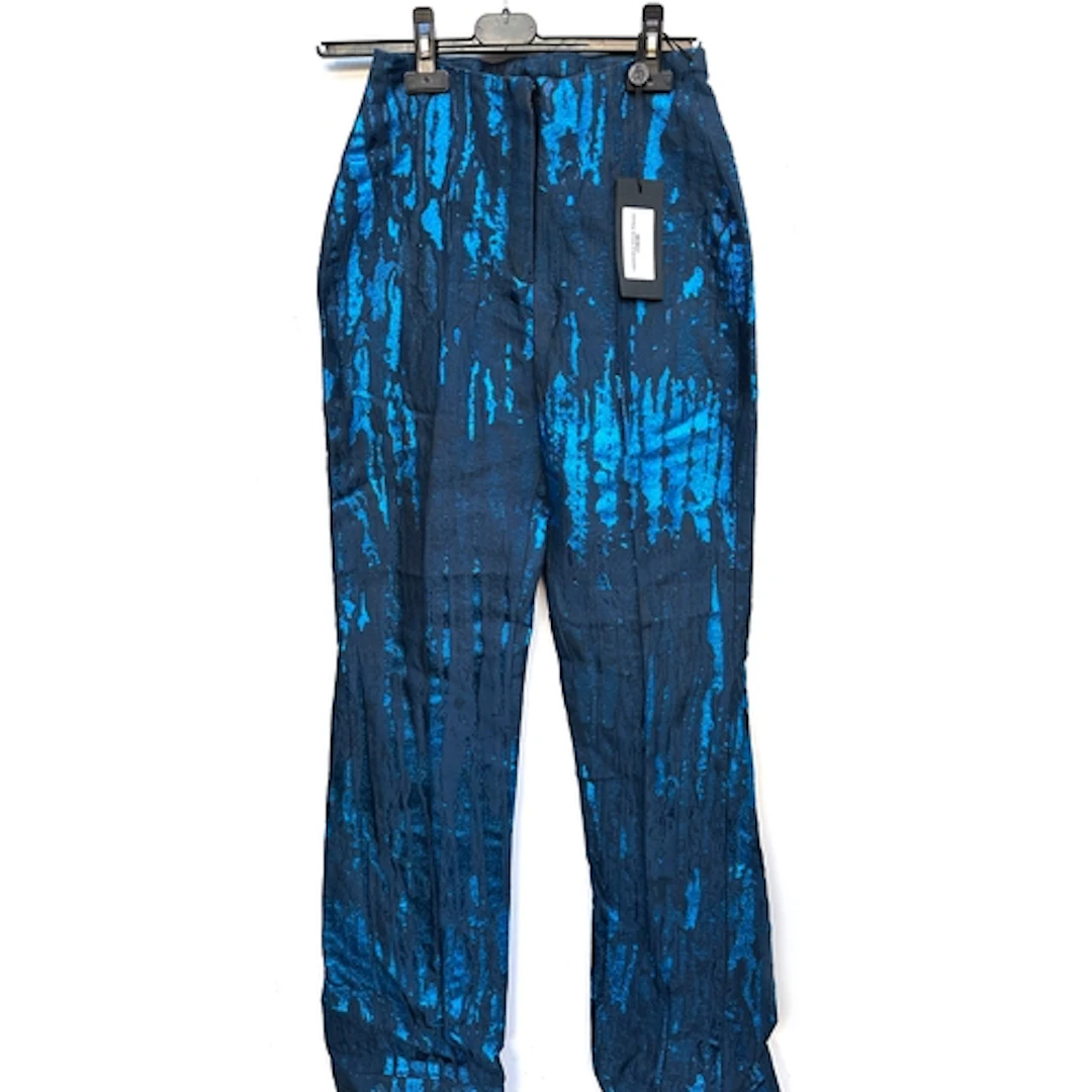 Andrew Majtenyi, blue streak trouser, size 8 RRP £150