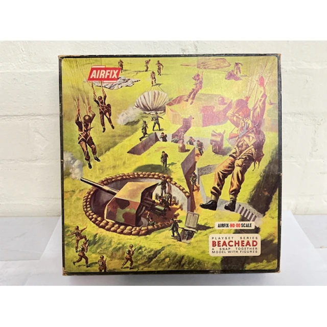 A Boxed Airfix Beachhead Playset. Parts Missing, including B...