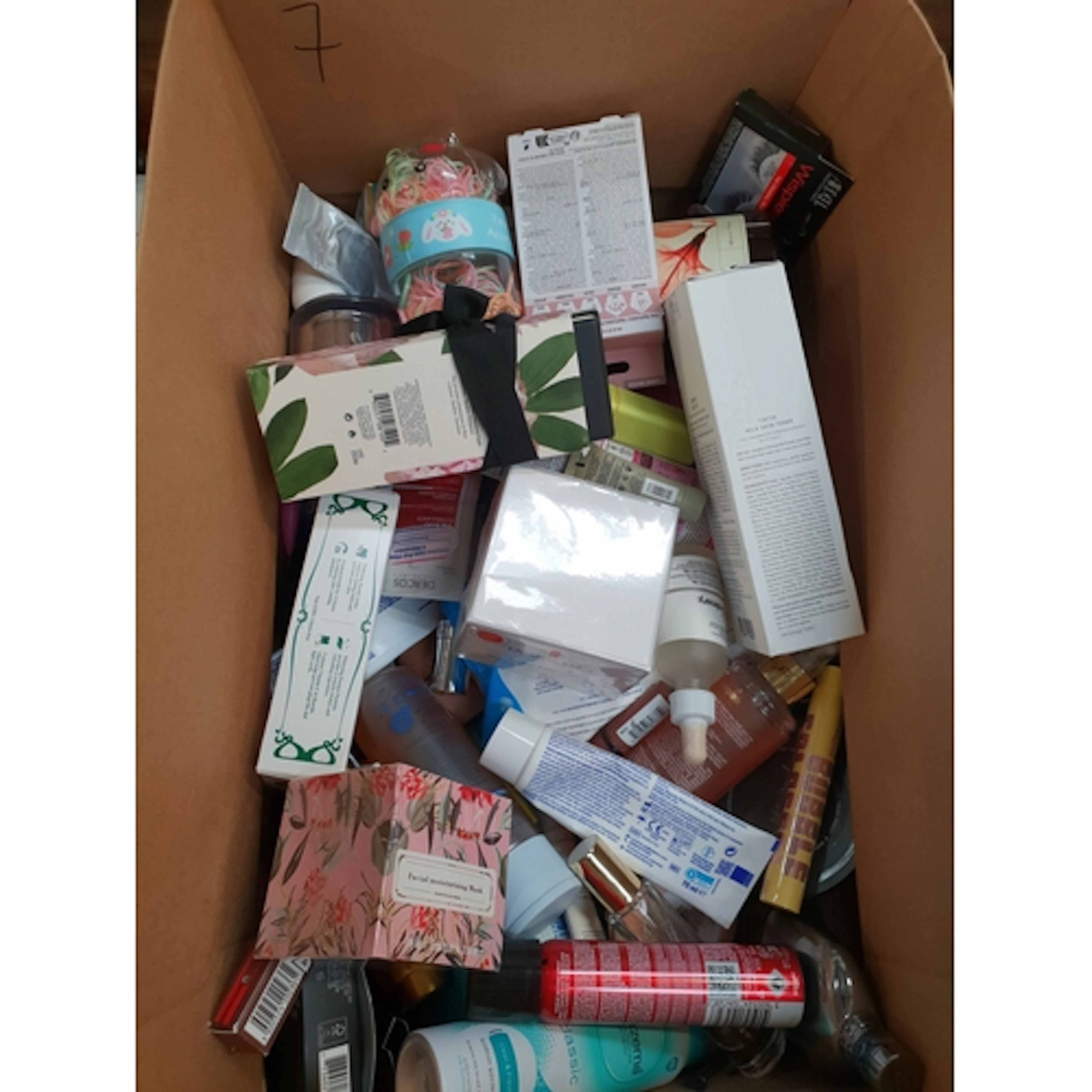 ONE BOX OF TOILETRIES AND COSMETICS including Jo Malone, Ti...