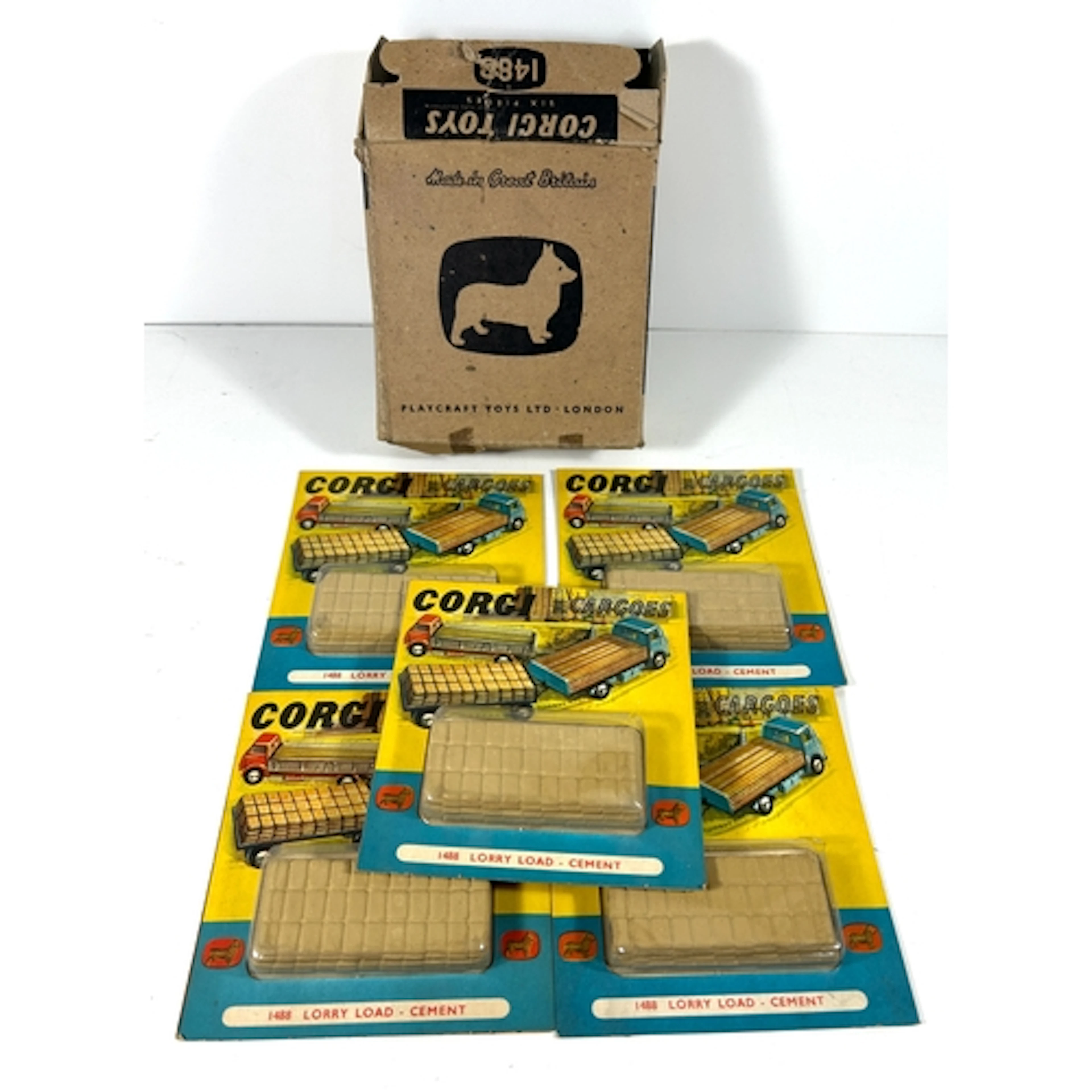 A rare early 1960's Corgi Toys retailers Trade Pack "Lorry ...