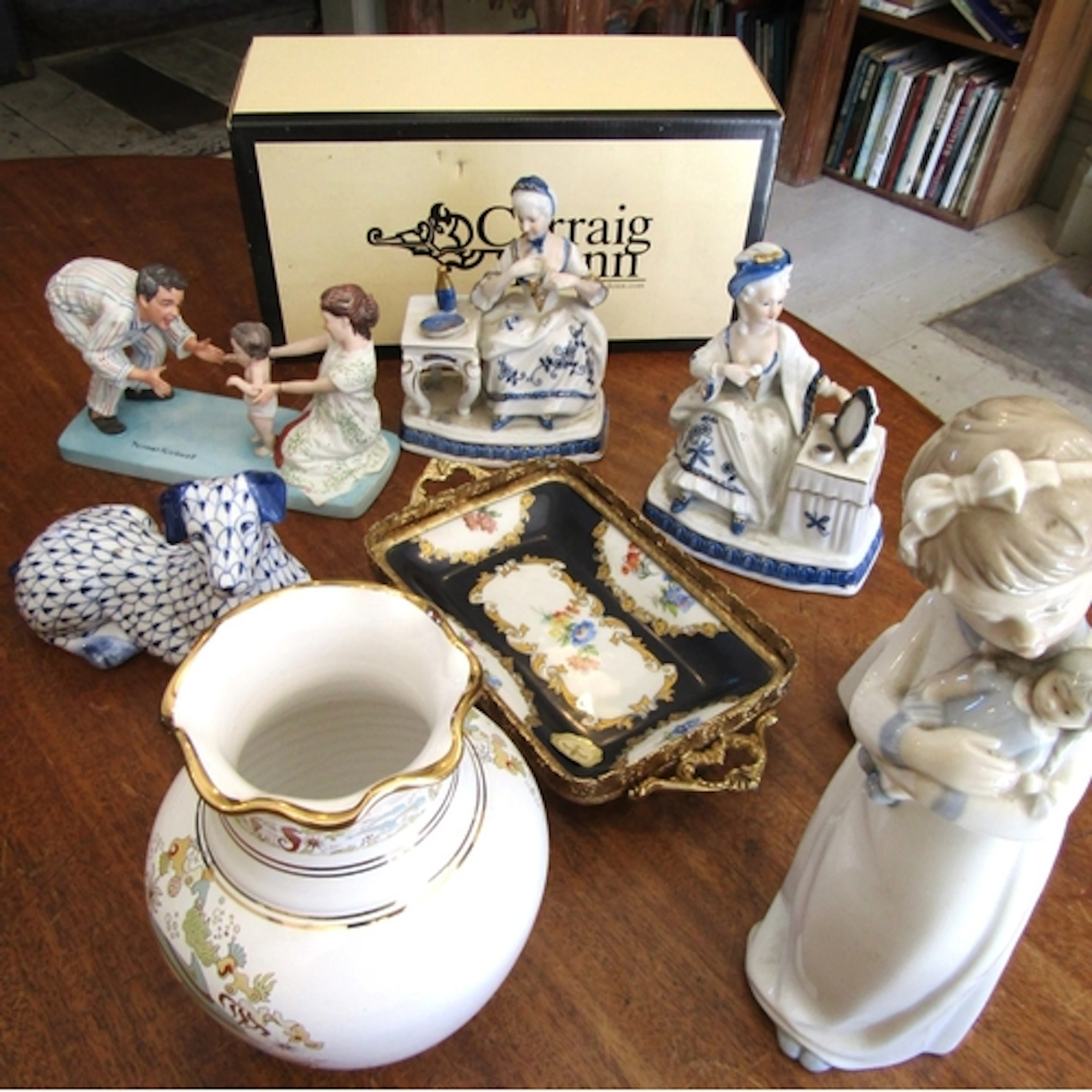 Collection of Various Fine Porcelain Items Including Norman ...