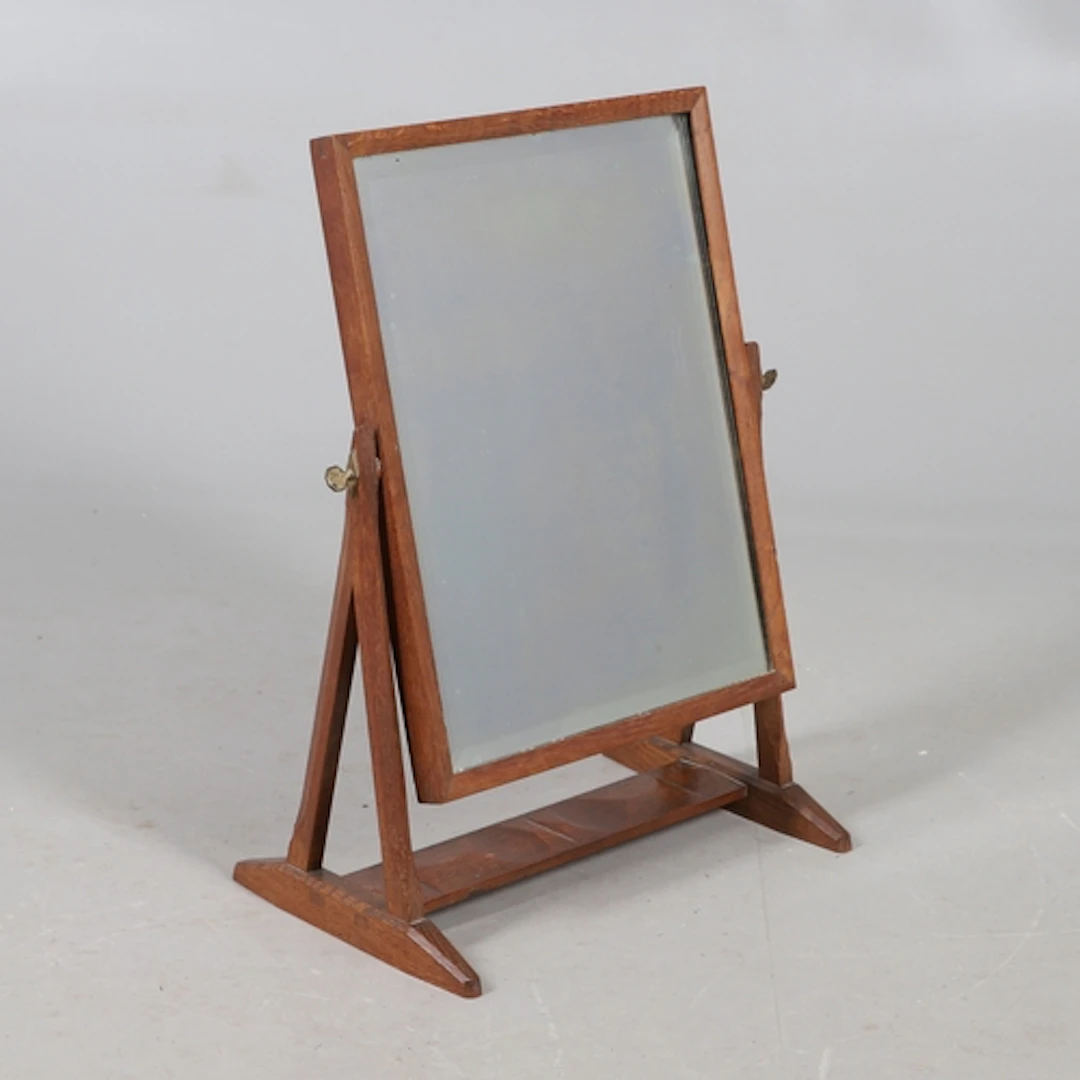 GORDON RUSSELL - COTSWOLD SCHOOL OAK MIRROR. The oak mirror ...