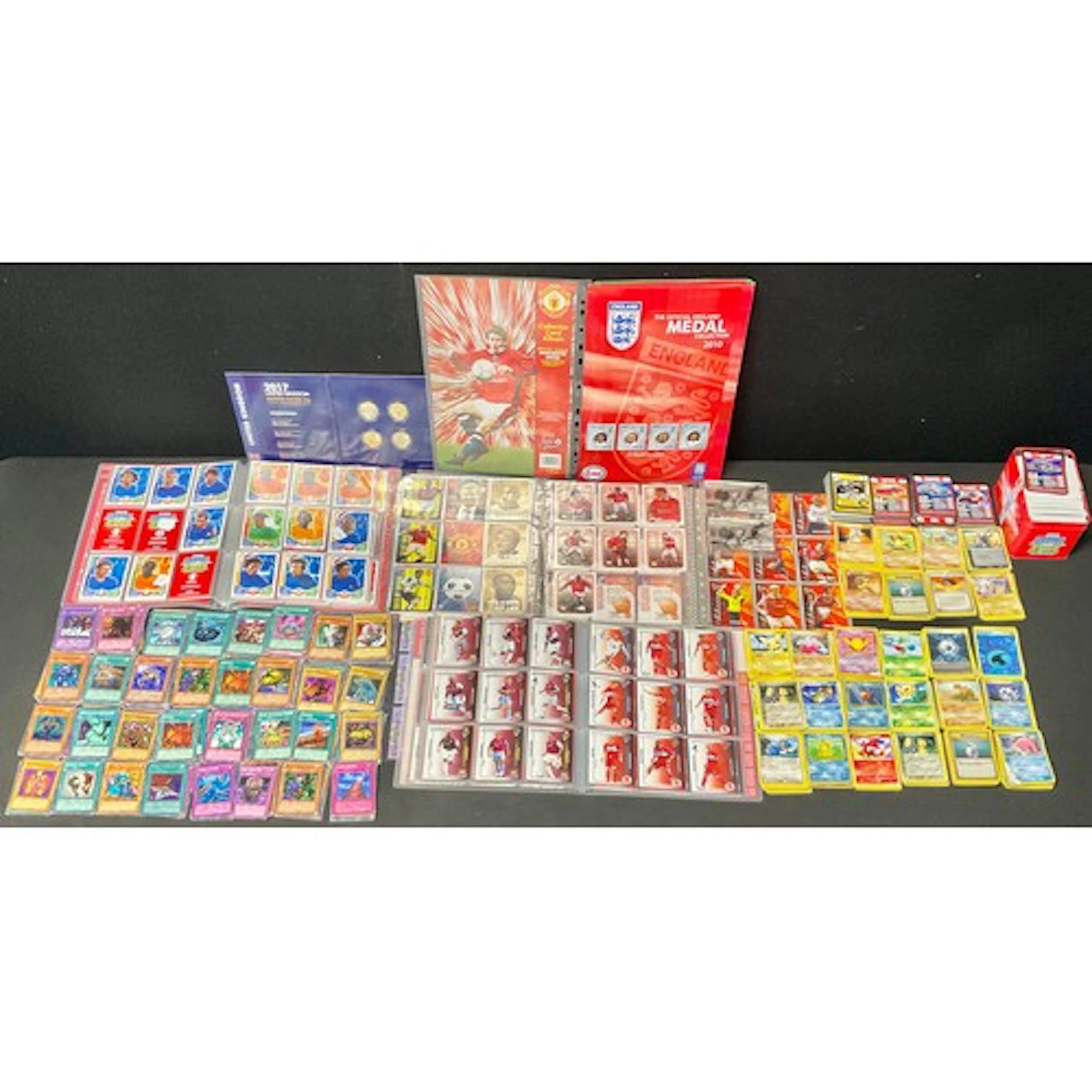 Pokemon cards mostly 2007 issues qty, others Yu-Gi-Oh! 1996,...