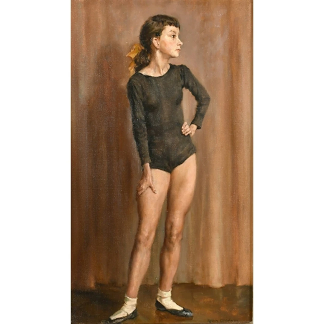 Robin Goodwin (1909-1997) British. "Wendy, Student of the ba...