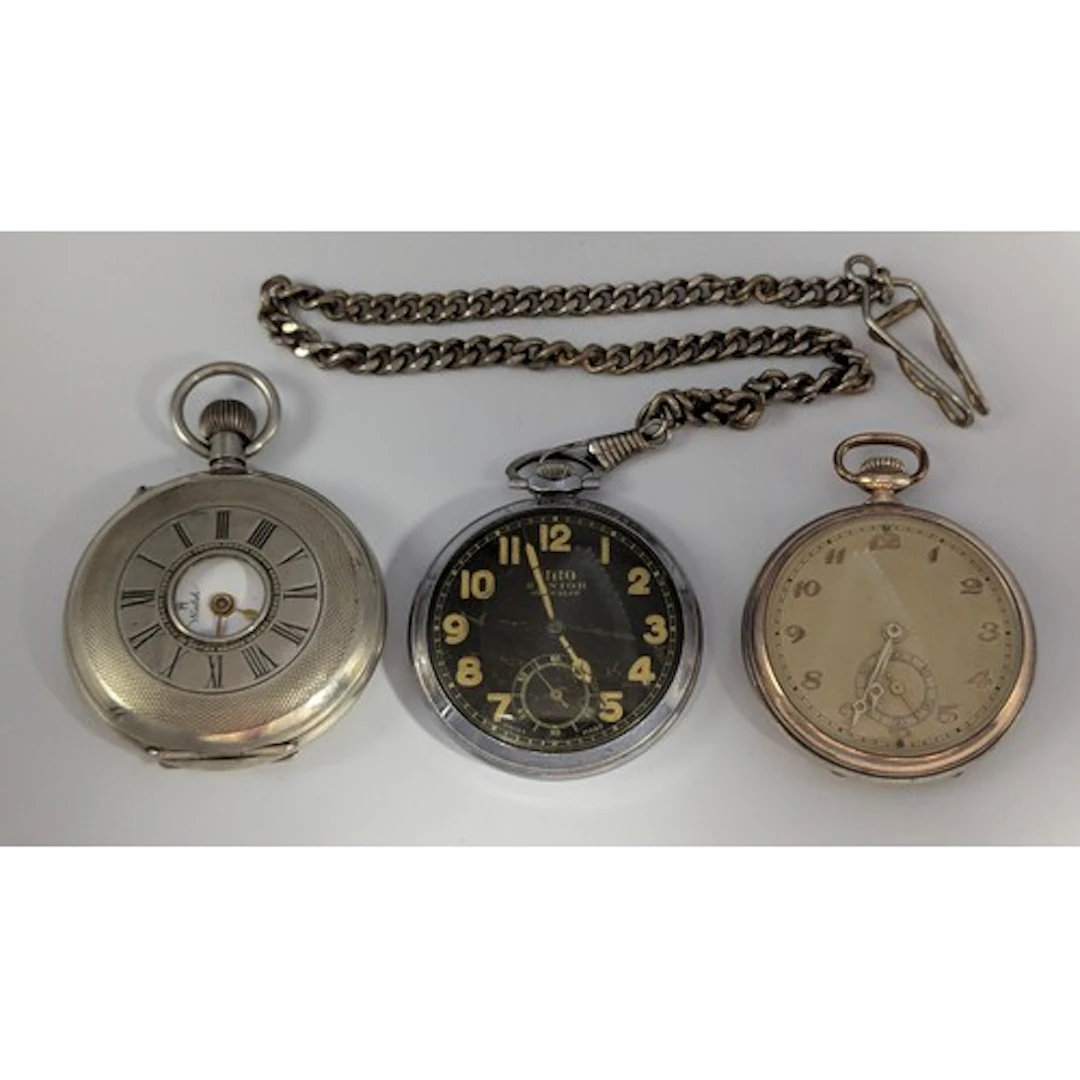 Watches - An Art Deco Siro Senior pocket watch; Others, a go...