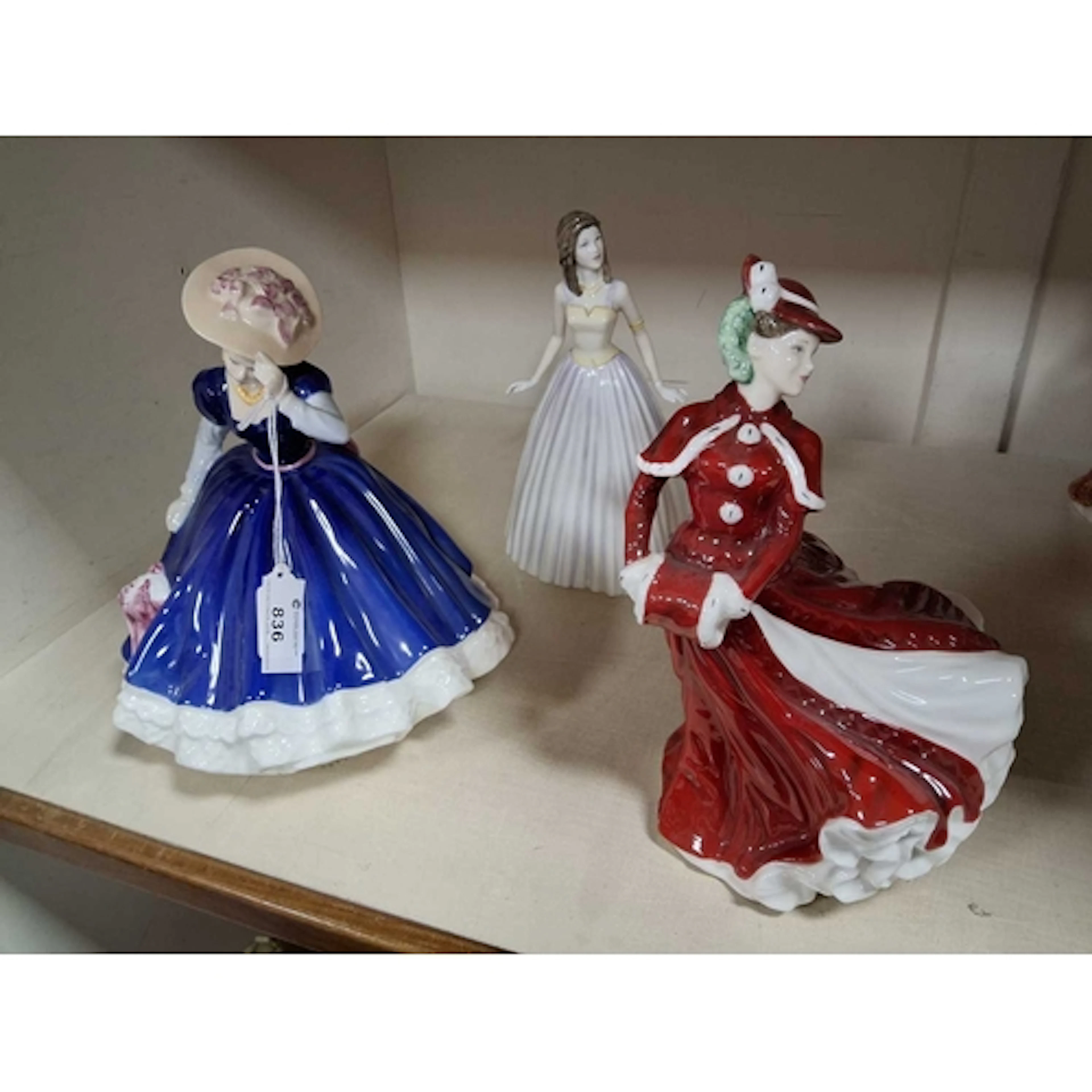 THREE ROYAL DOULTON ANNUAL FIGURES, comprising Mary HN3375, ...