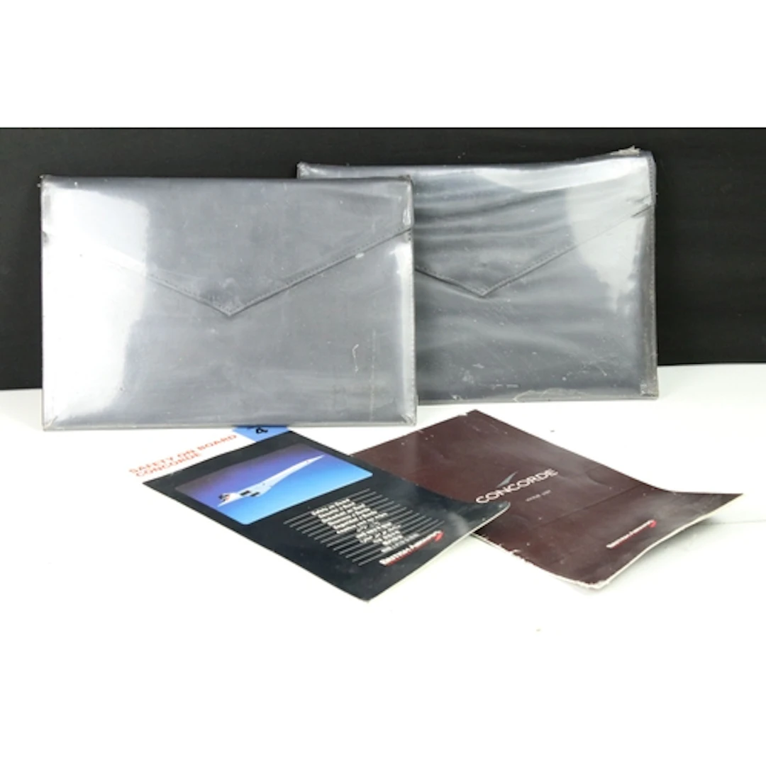 Small quantity of Concorde items to include 2 x sealed Conco...