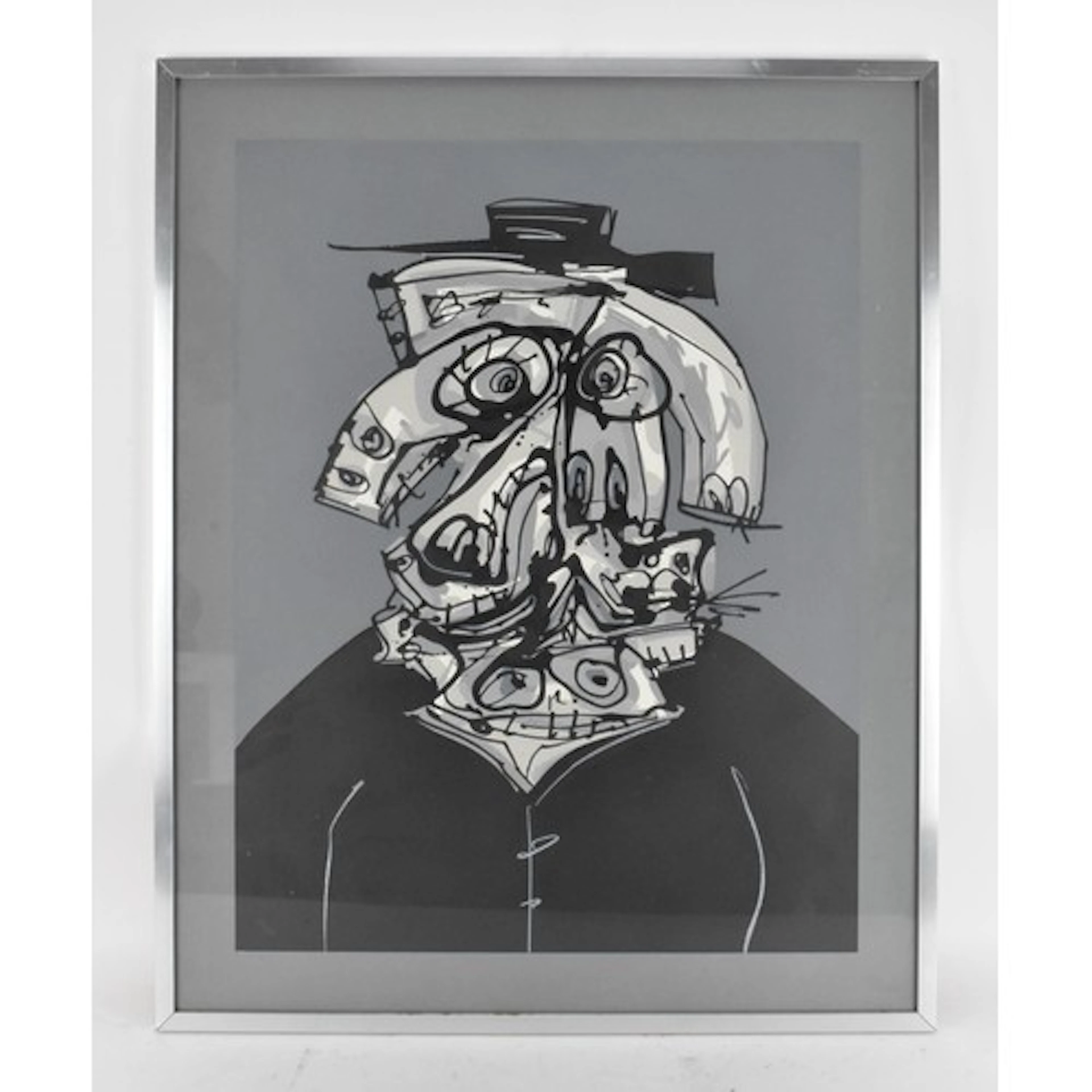 Antonio Saura (1930-1998) Spanish limited edition figural se...
