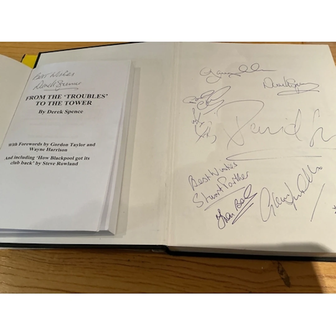 Southend United Signed Football Items: History book signed b...