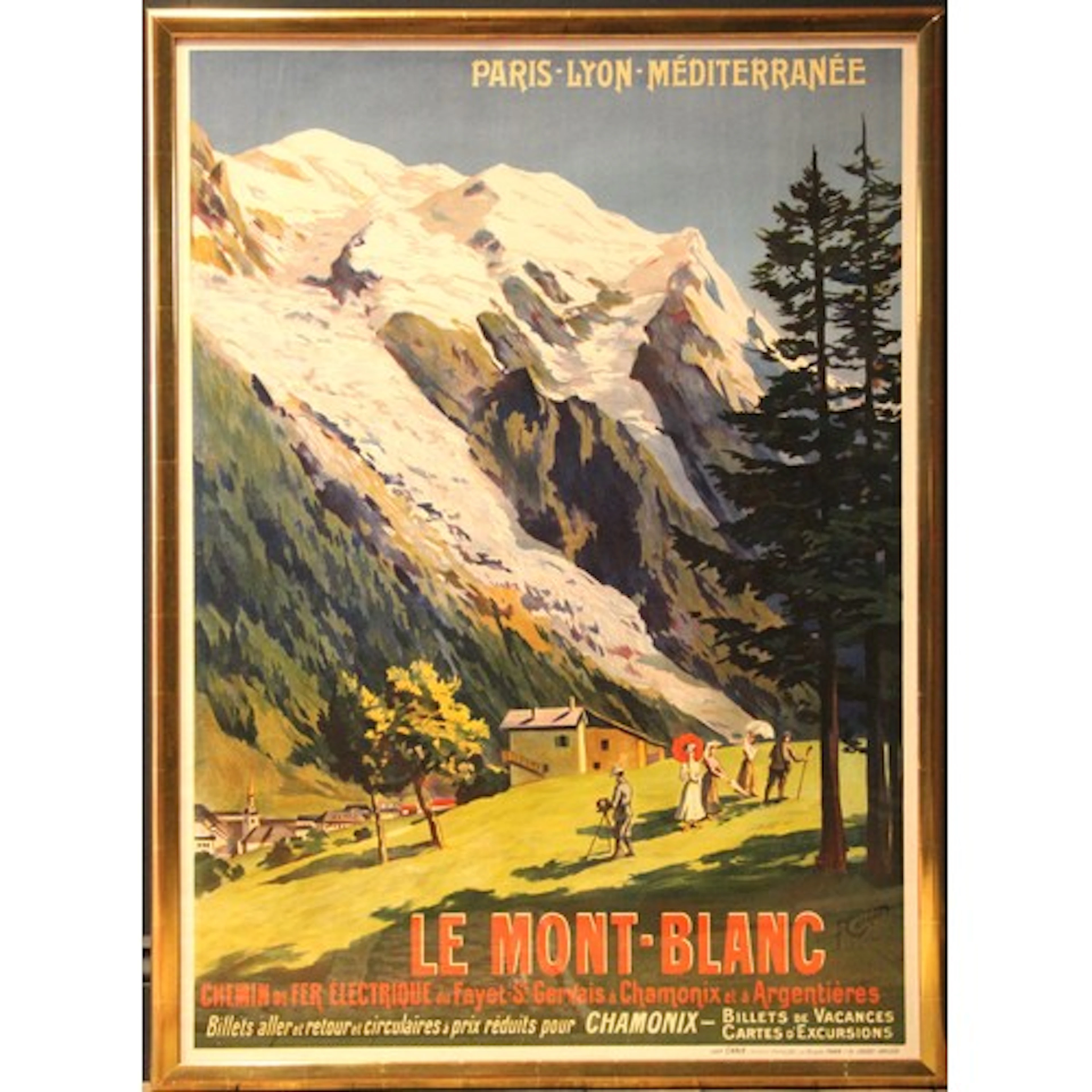 SKI / SKIING POSTER: After Francois Charles Cachoud (French,...