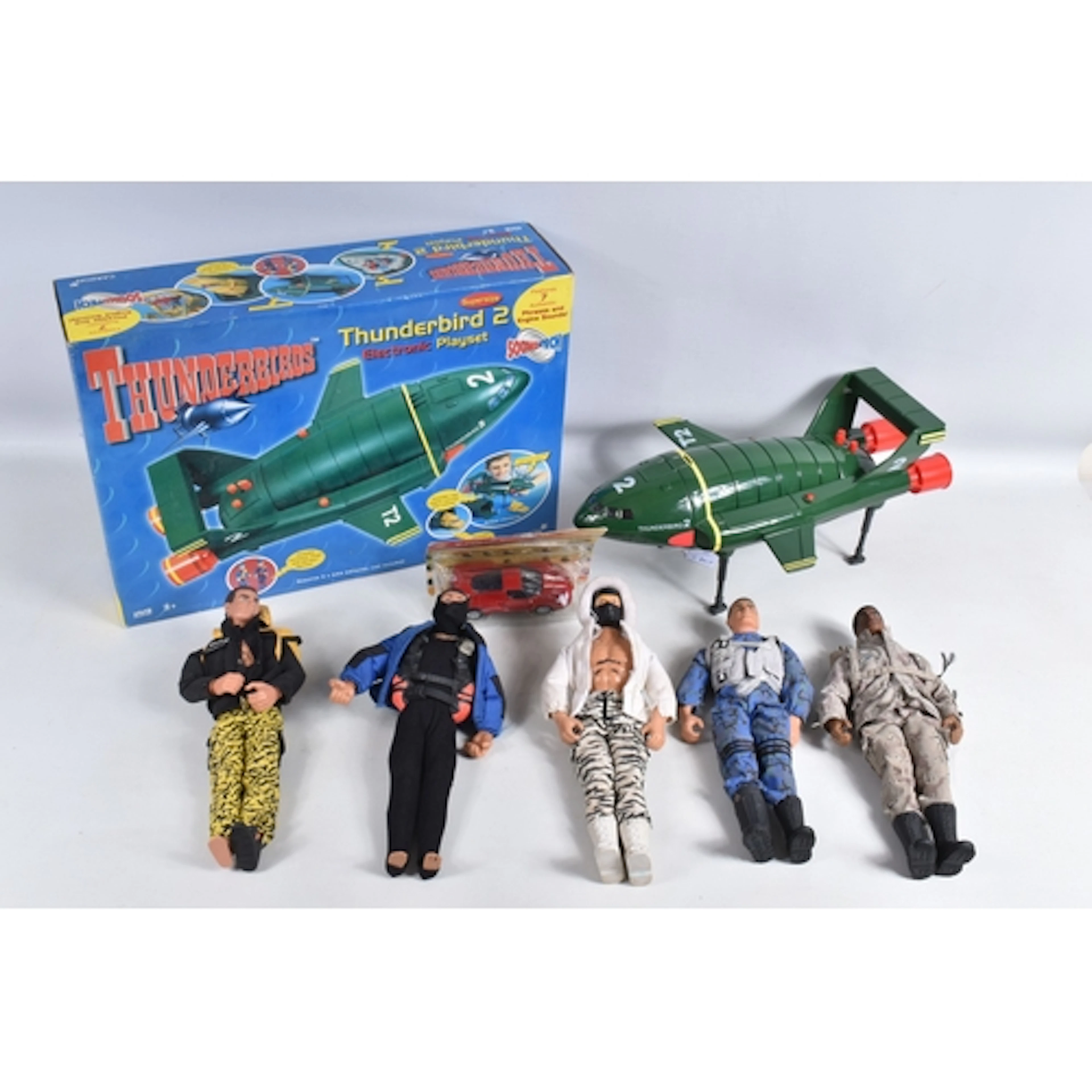 A BOXED VIVID IMAGINATIONS THUNDERBIRD 2 ELECTRONIC PLAYSET,...