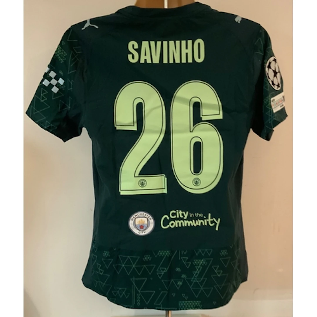 Manchester City 2025 - 2026 Match Issued Champions League Fo...