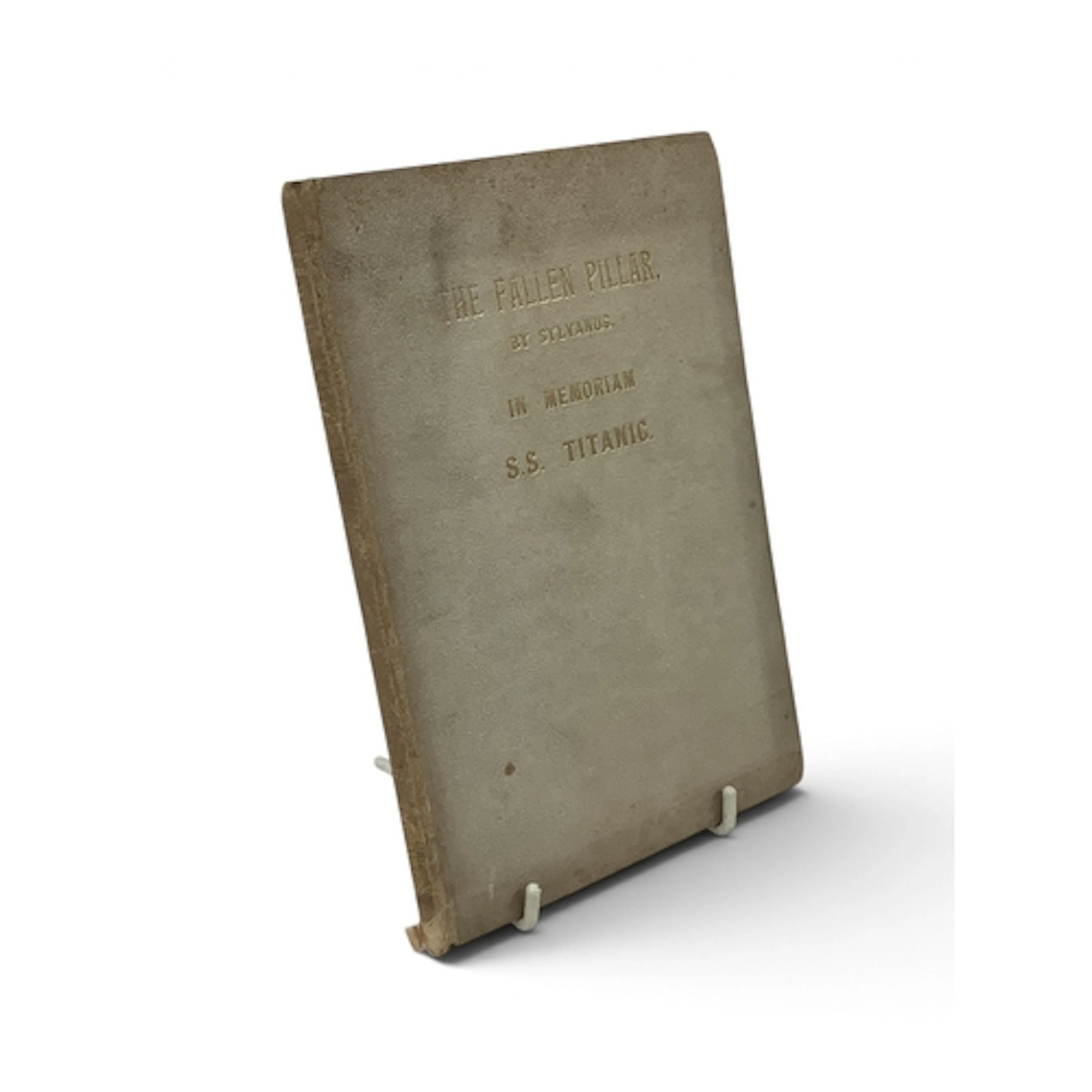 Titanic Interest - Sylvanus, 'The Fallen Pillar', a contempl...