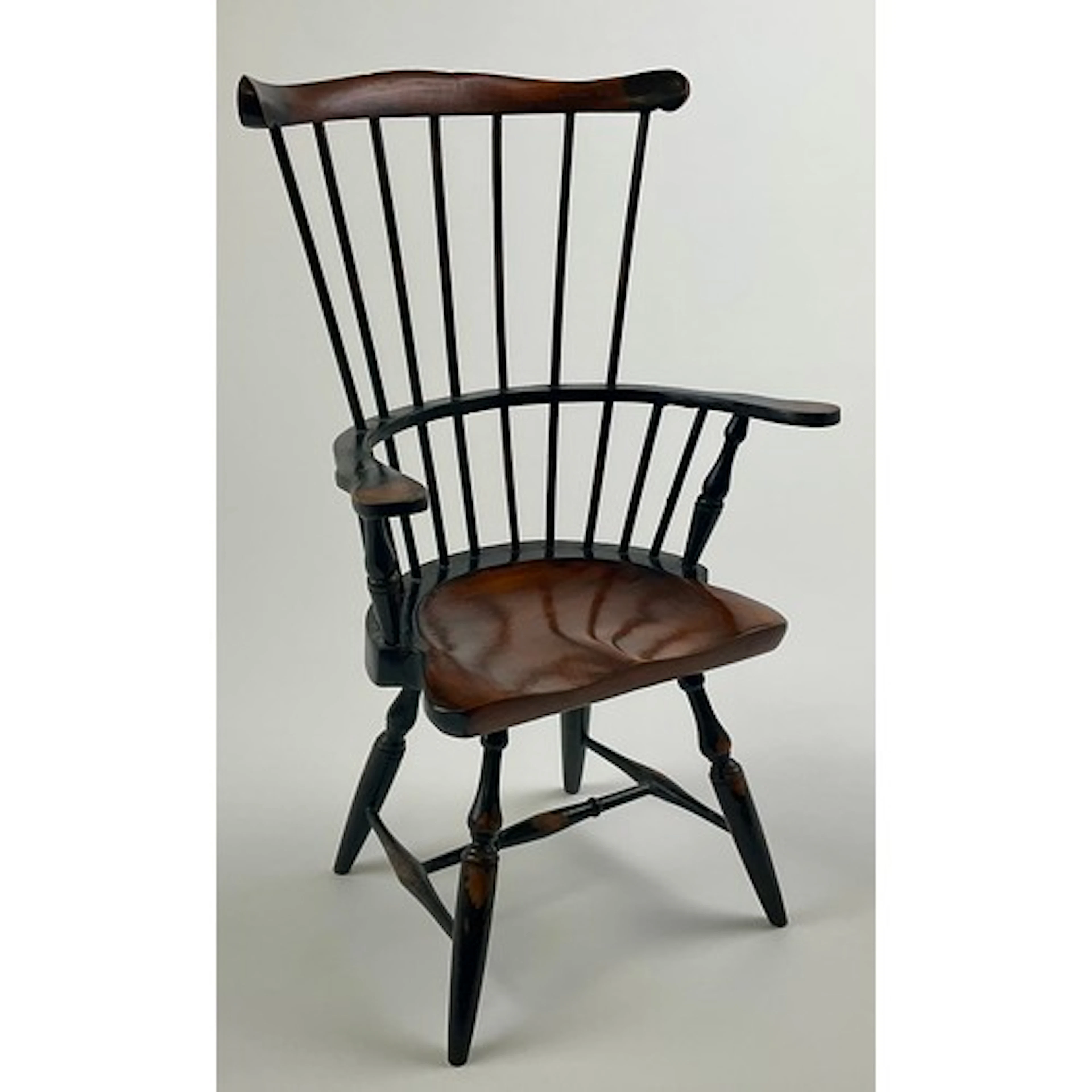 Treen - Miniature Furniture - a lignum vitae effect model of...
