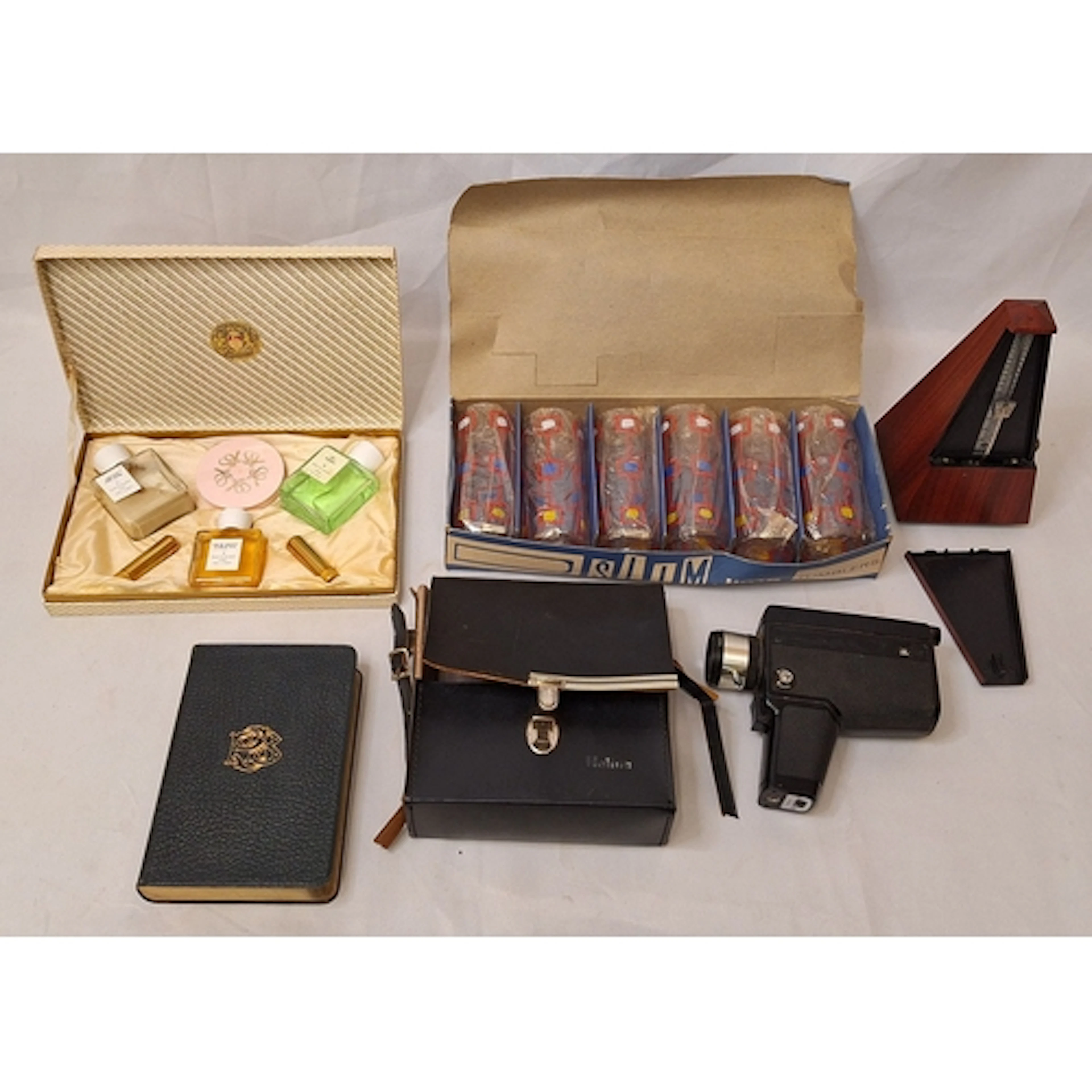 Wood Effect Vintage Wittner Metronome, boxed set Seagers Lon...