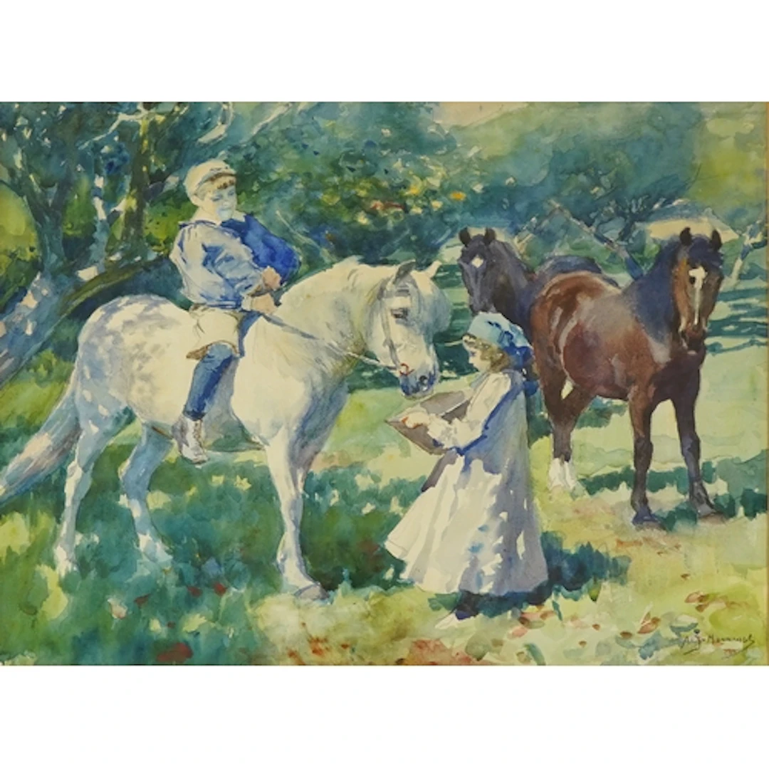 § § Sir Alfred Munnings K.C.V.O., P.R.A., RI (1878-1959) 'A...
