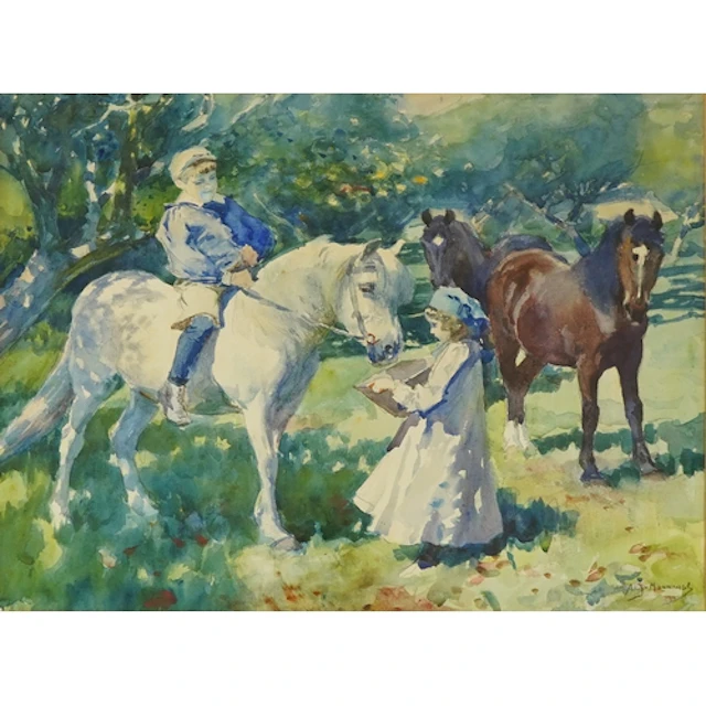 § § Sir Alfred Munnings K.C.V.O., P.R.A., RI (1878-1959) 'A...