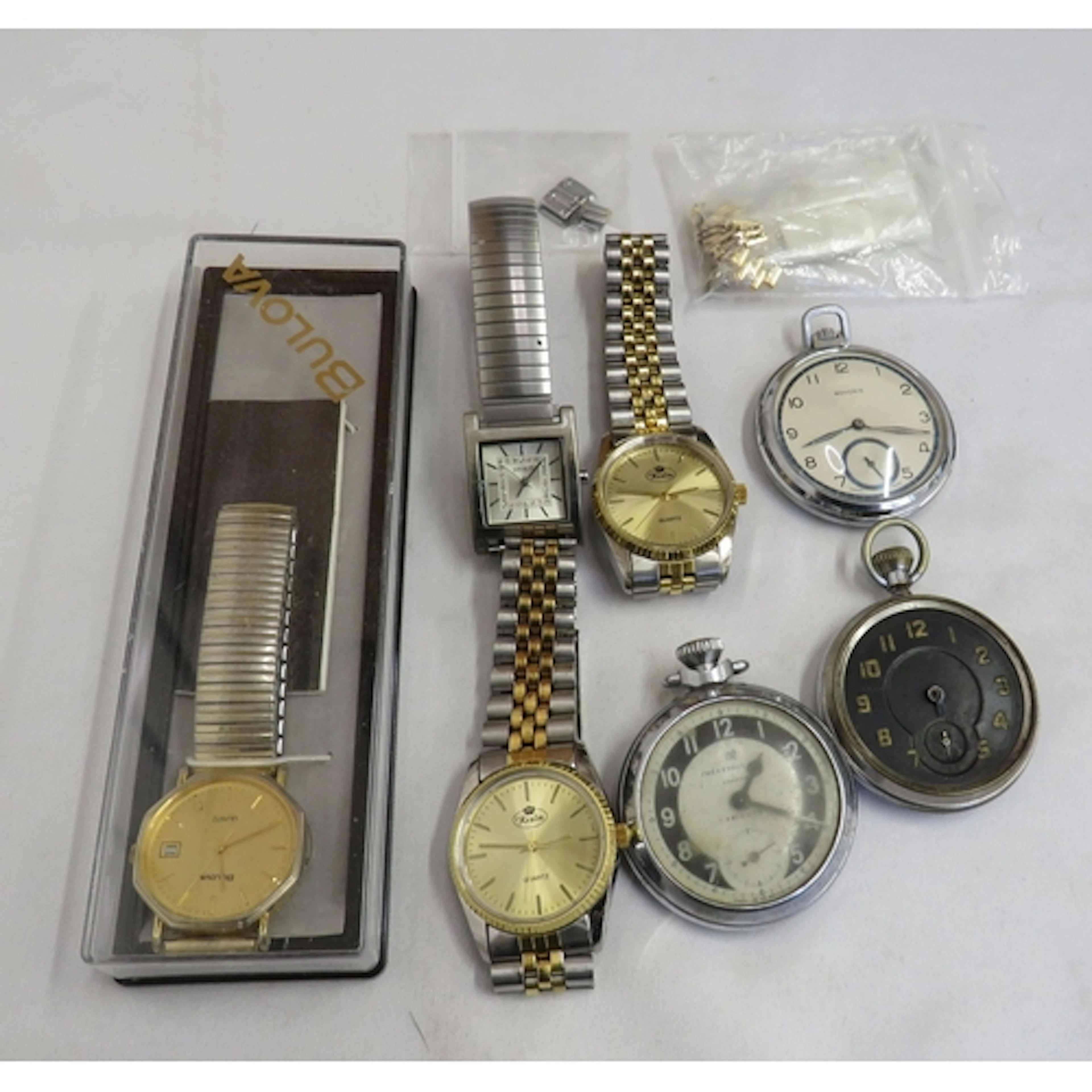 Novoris Chrome Pocket Watch, unnamed black dial pocket watch...