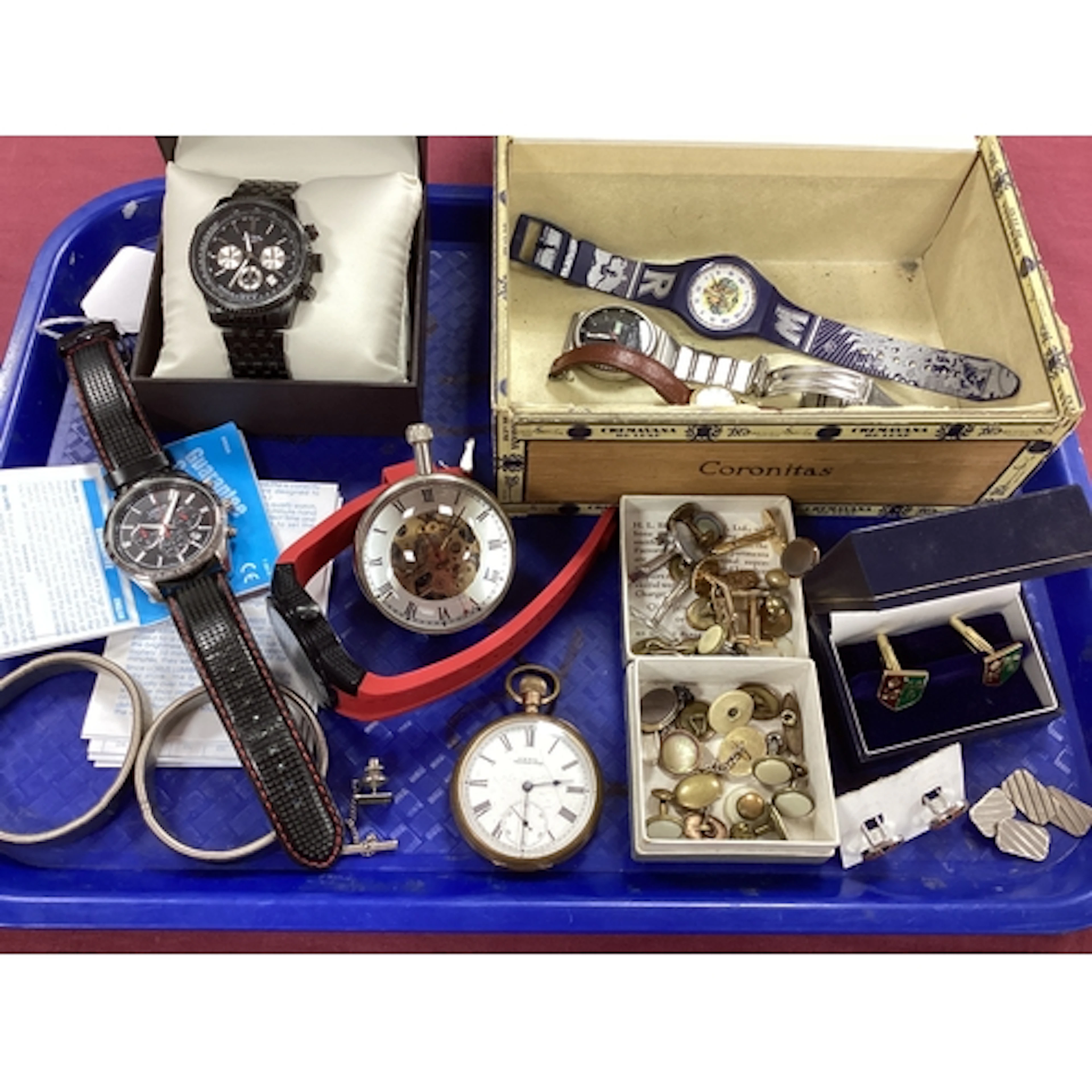 Ferrari, Lorus, Rotary and Other Modern Wristwatches, pocket...